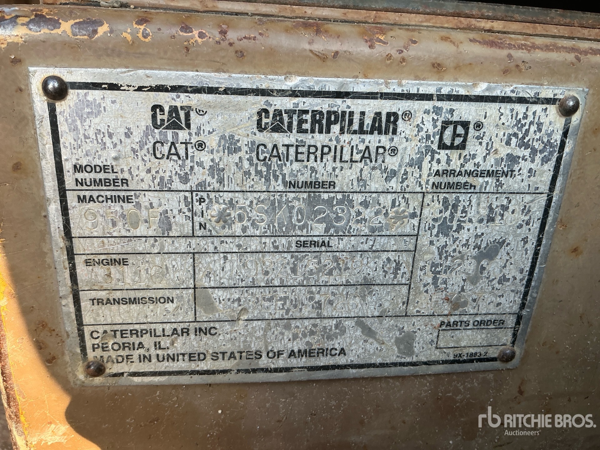 1996 Caterpillar 950F SERIES II