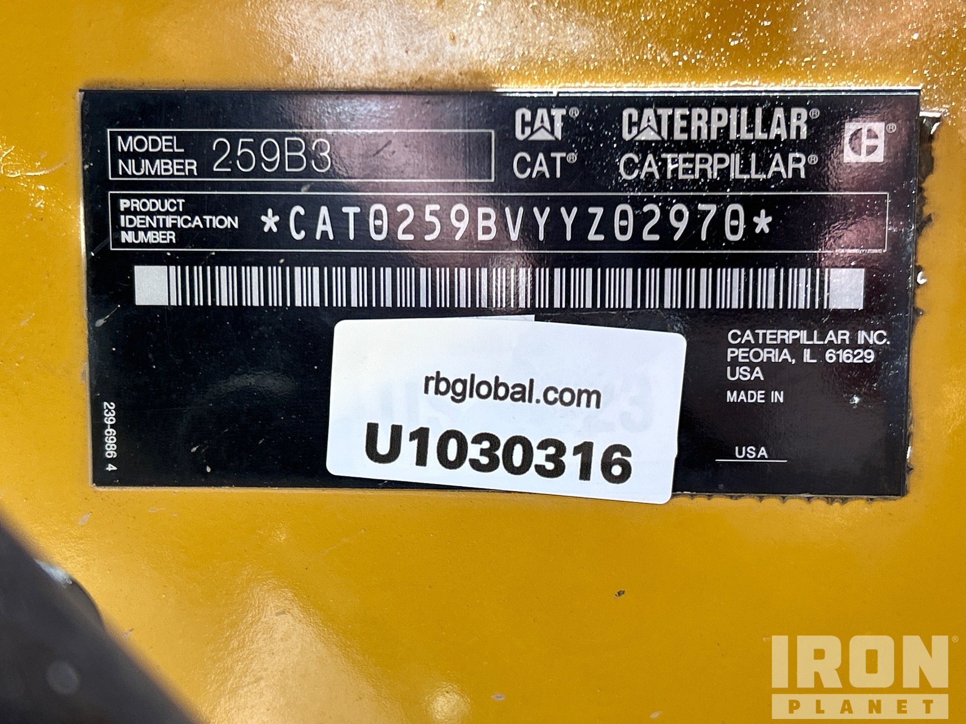 2012 Caterpillar 259B