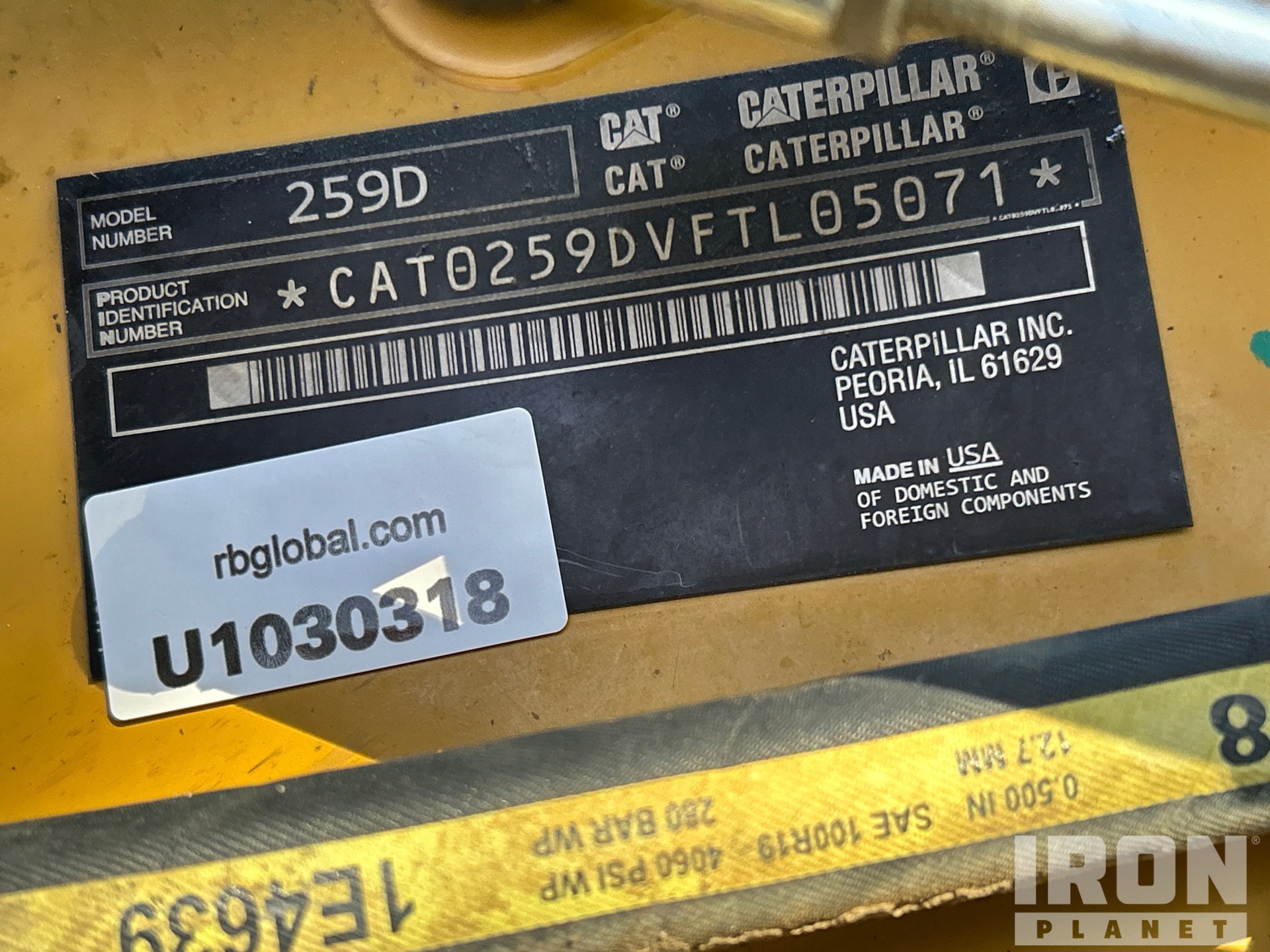 2015 Caterpillar 259D