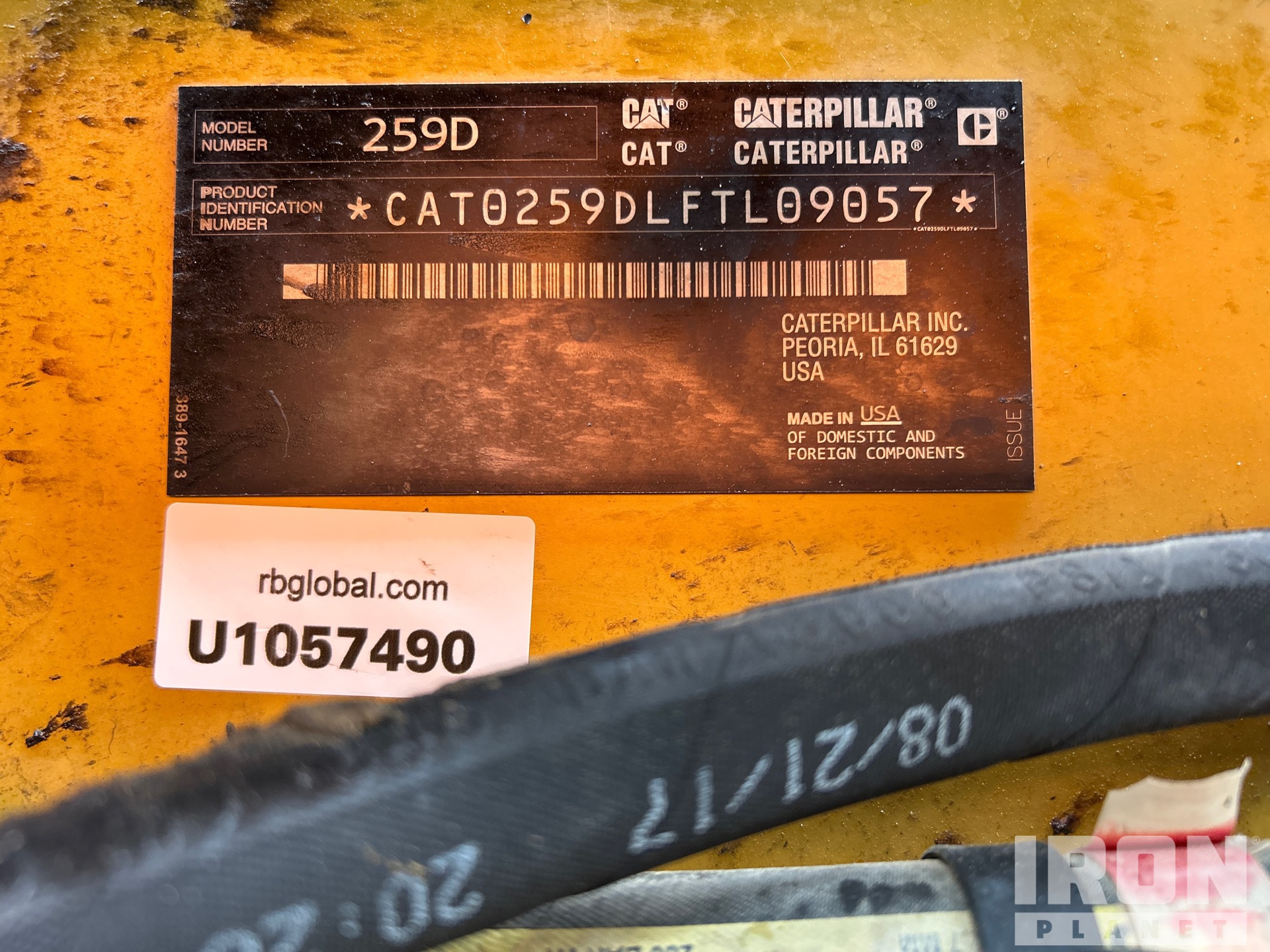 2016 Caterpillar 259DW