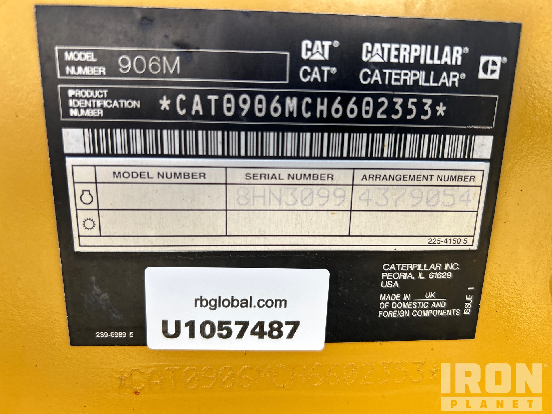 2018 Caterpillar 906M