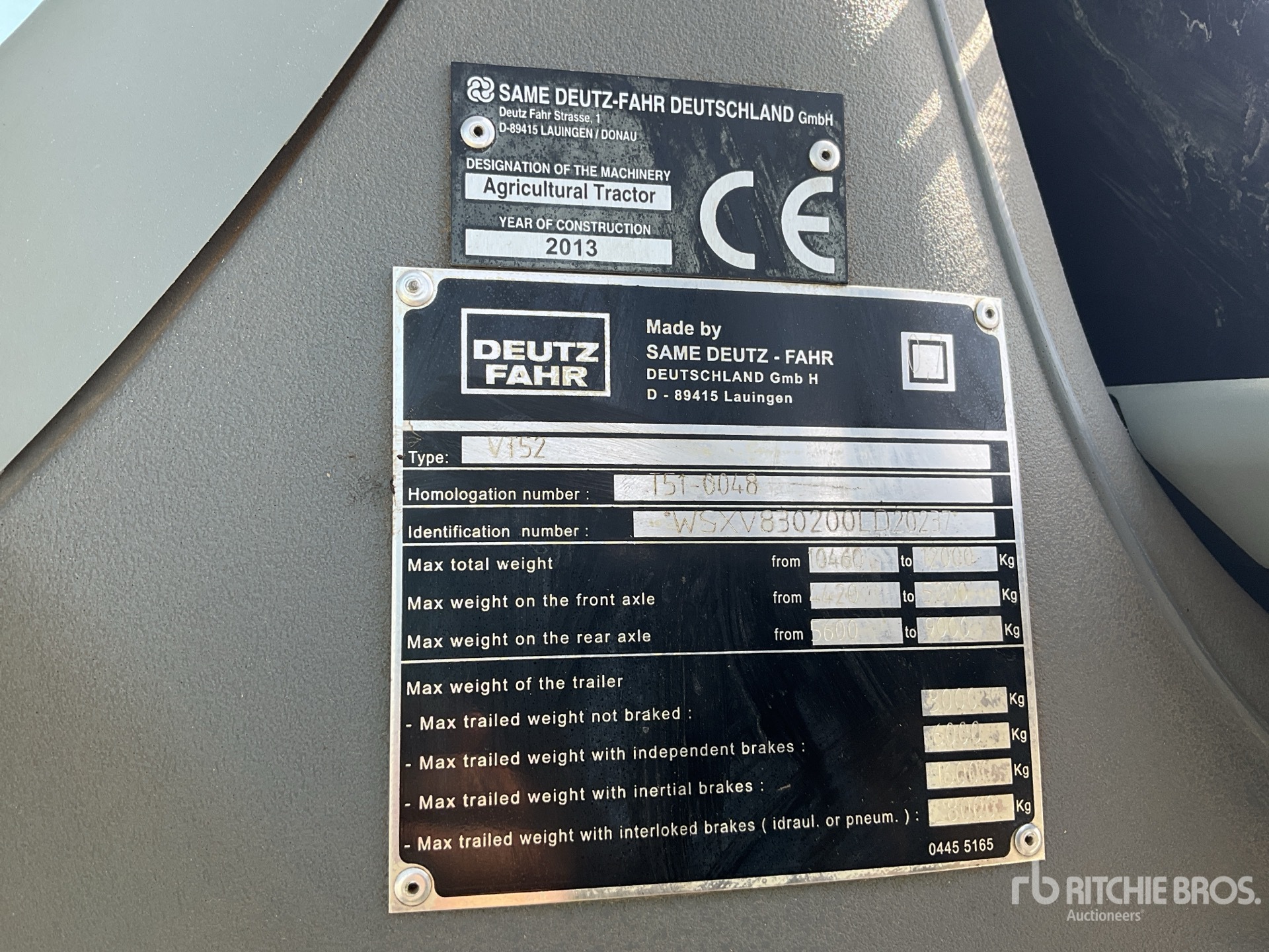2013 Deutz-Fahr 7210 TTV