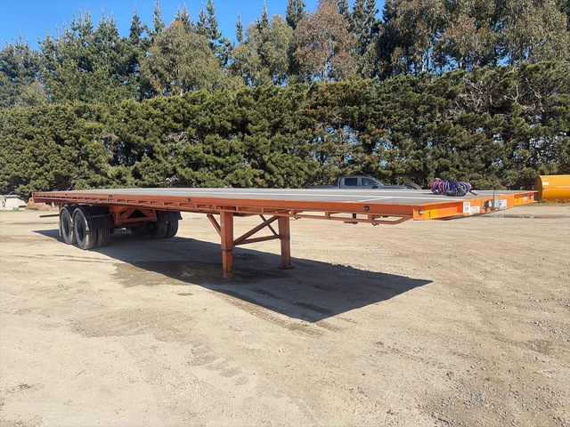 2022 TRANSMECH Trailer 14.4 m T/A Turntable Flatbed Trailer