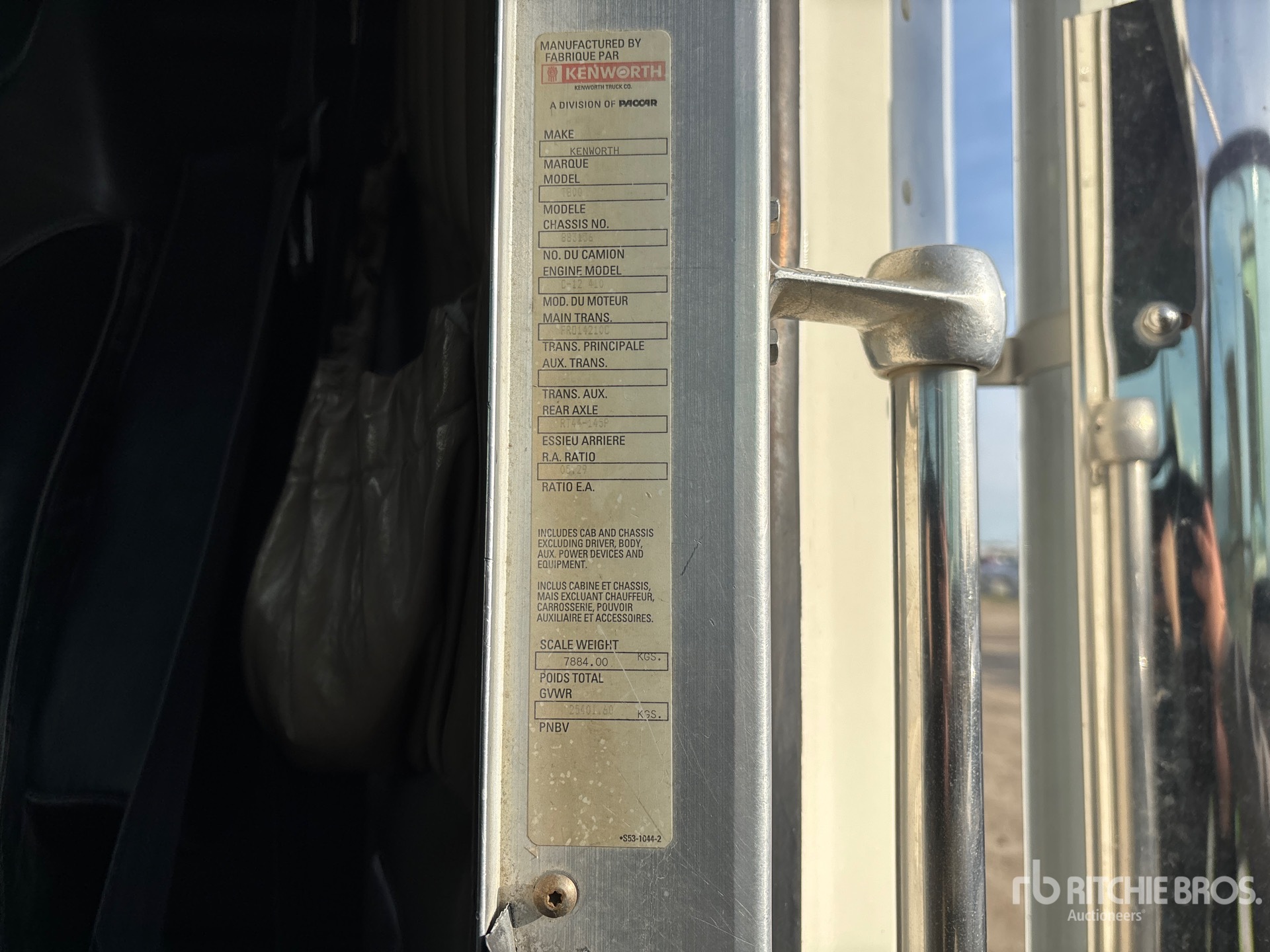 2001 Kenworth T800