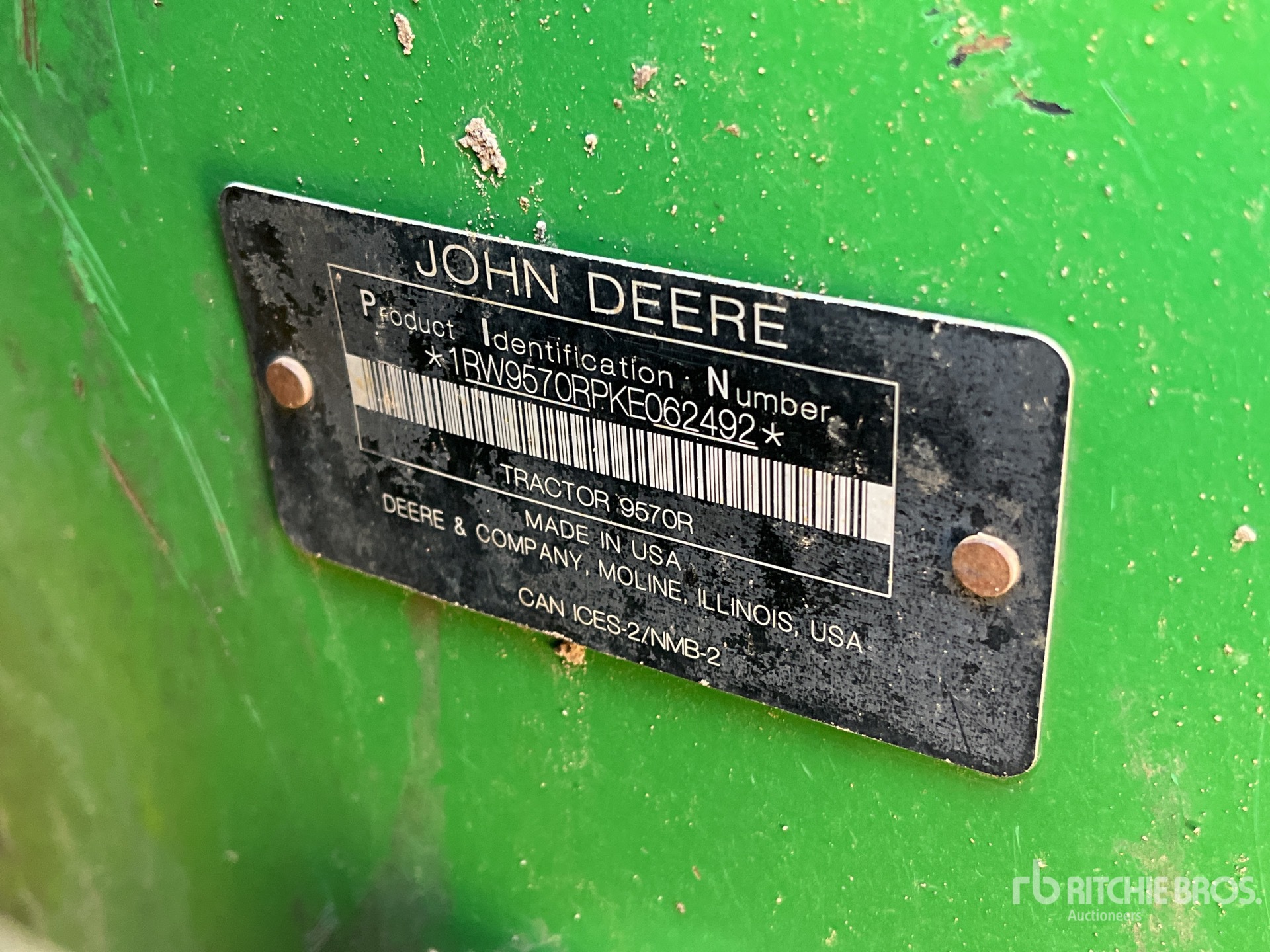 2019 John Deere 9570R
