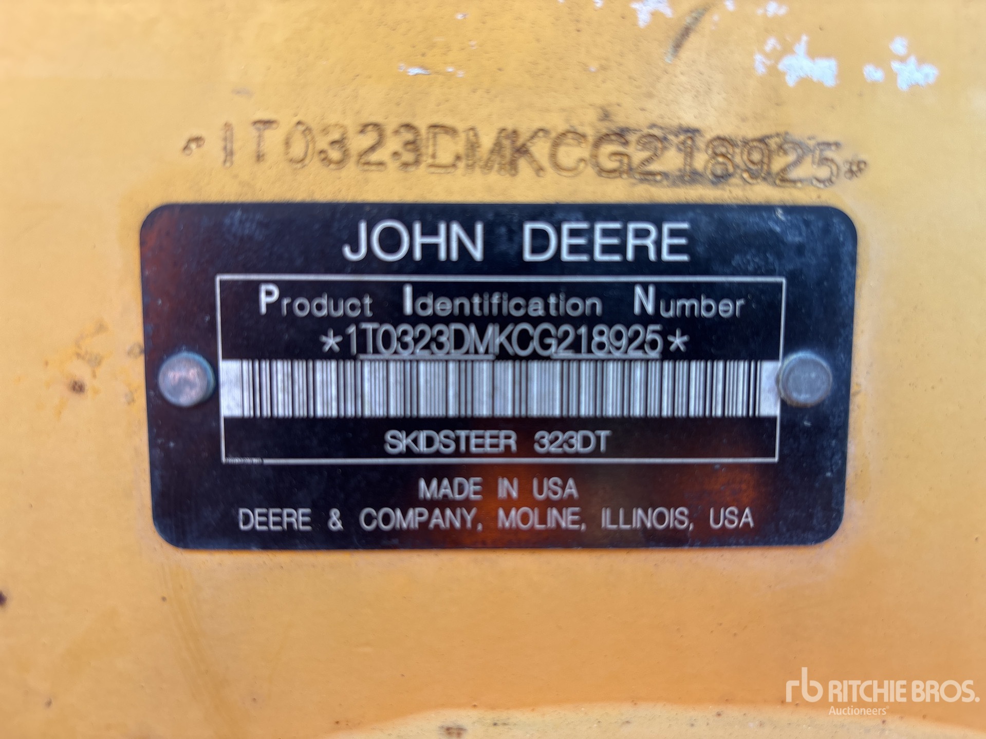 2012 John Deere 323D