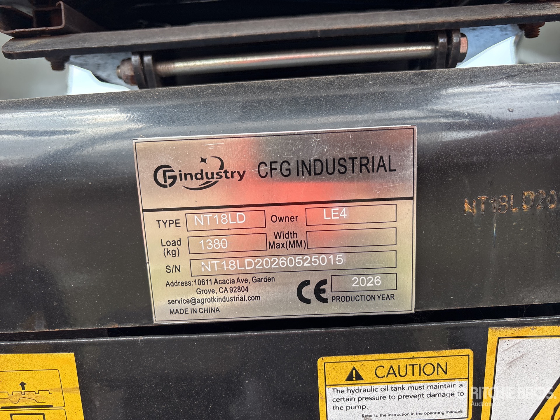 2026 CFG NT18LD