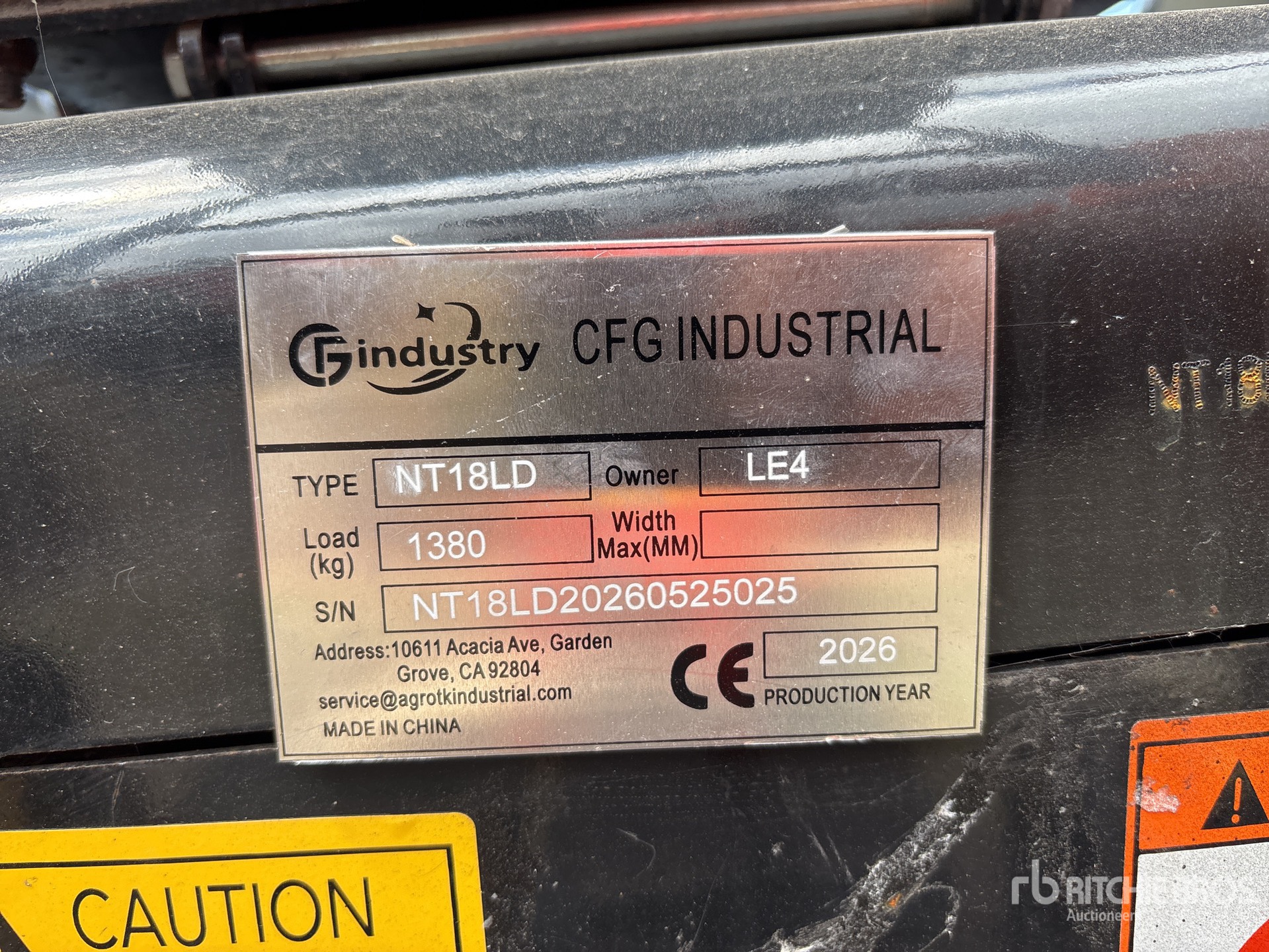 2026 CFG NT18LD
