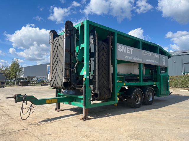 2010 Komptech Multistar L3 T/A Mobile Star Screen Plant