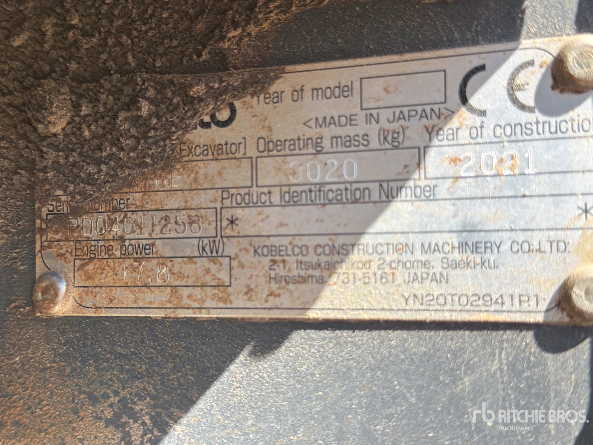 2021 Kobelco SK28SR-6E