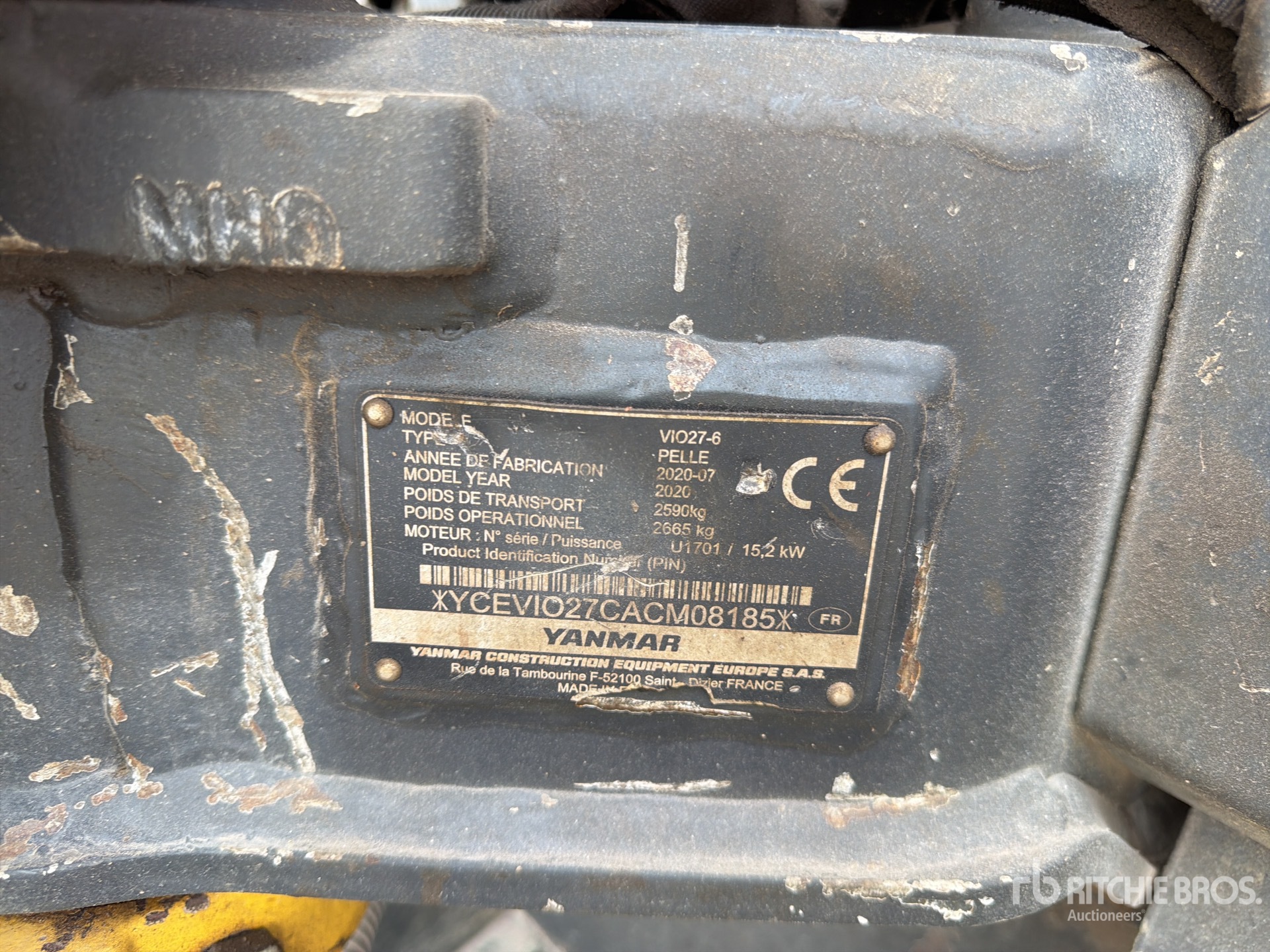 2020 Yanmar VIO27-6