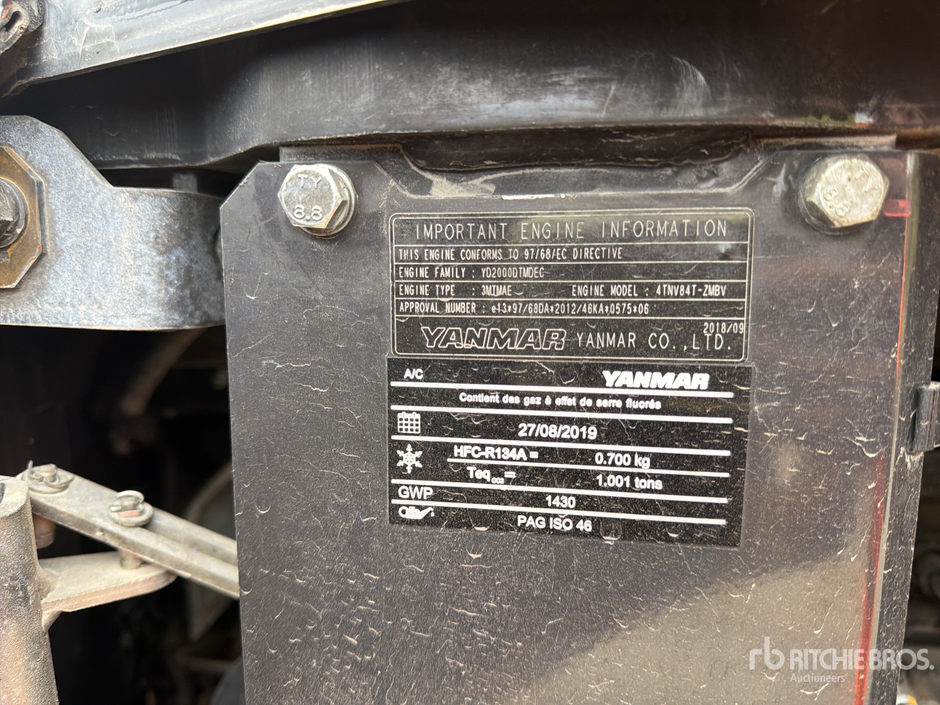 2019 Yanmar VIO57