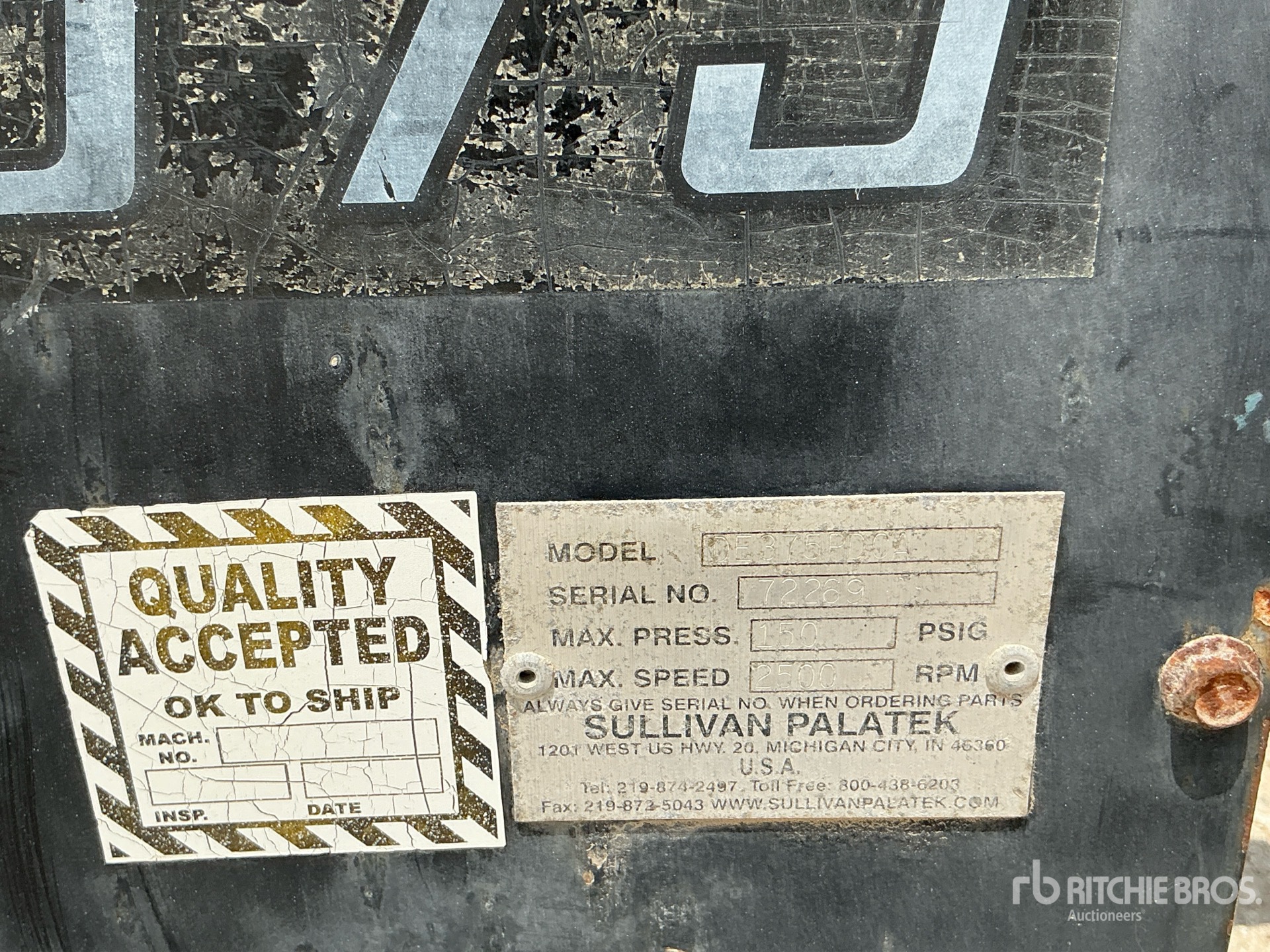 Sullivan-Palatek / Boss DE375PDCA