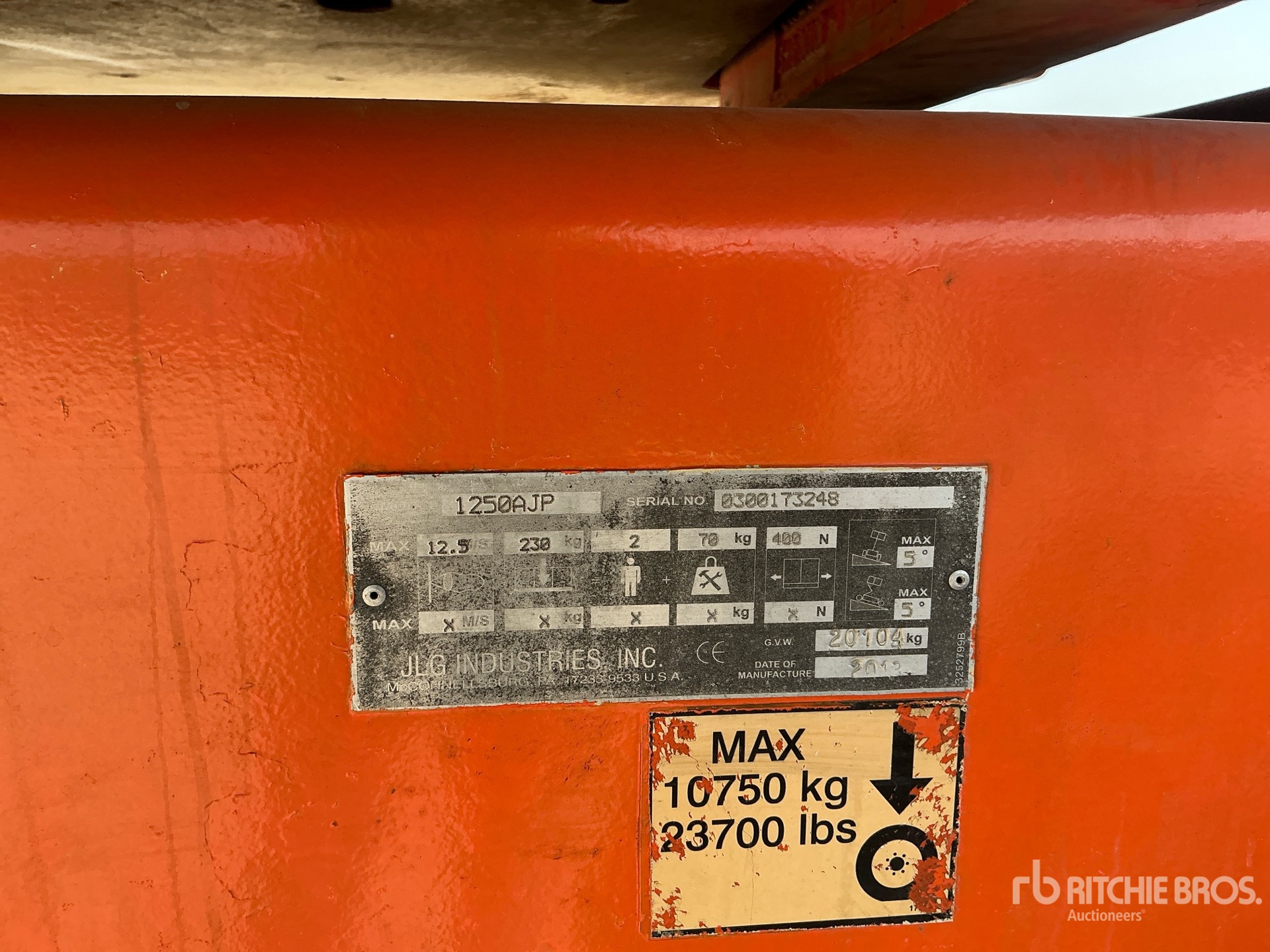 2013 JLG 1250AJP