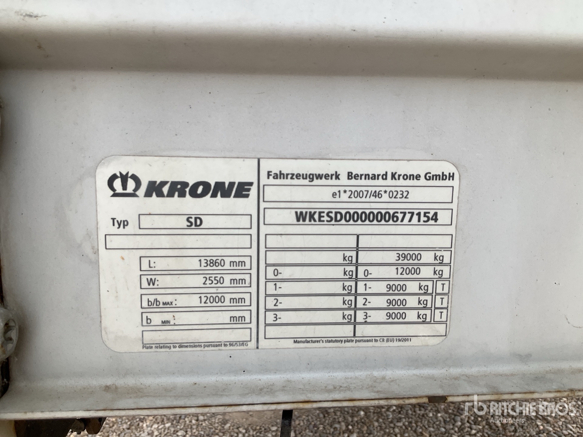 2015 Krone SD