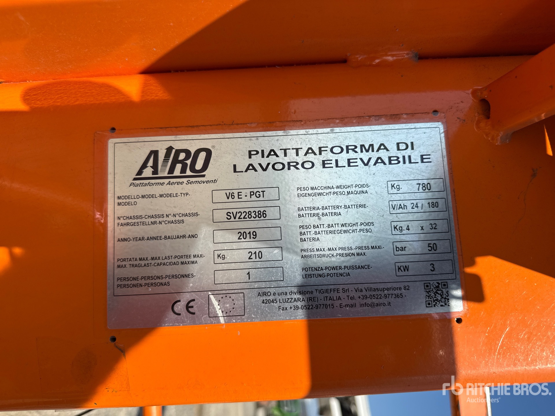 2019 Airo V6 E