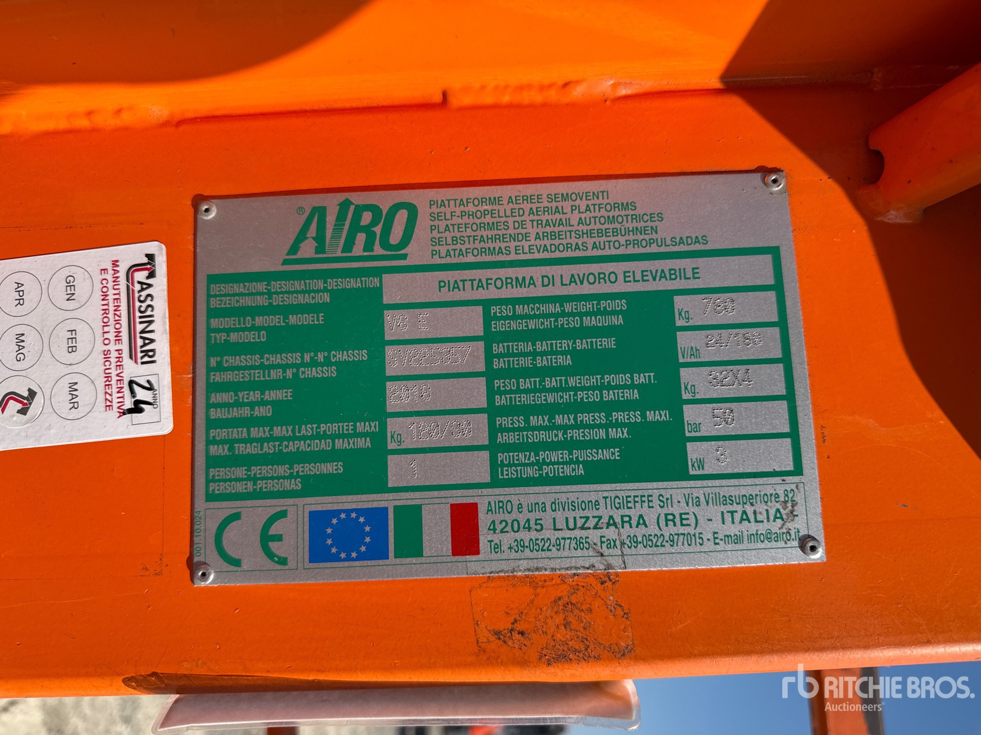 2016 Airo AIRO V6 E