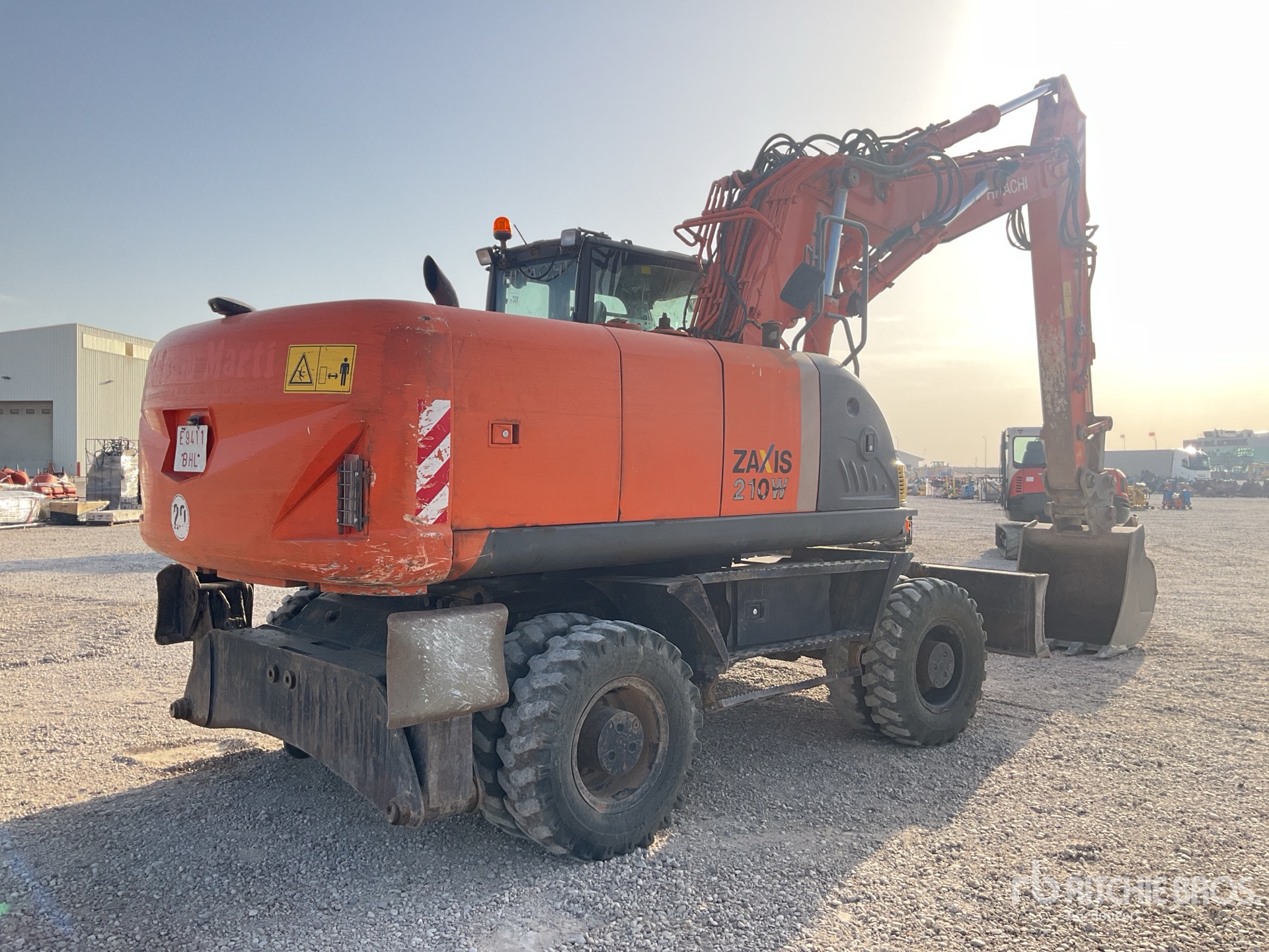 2009 Hitachi ZX210W-3