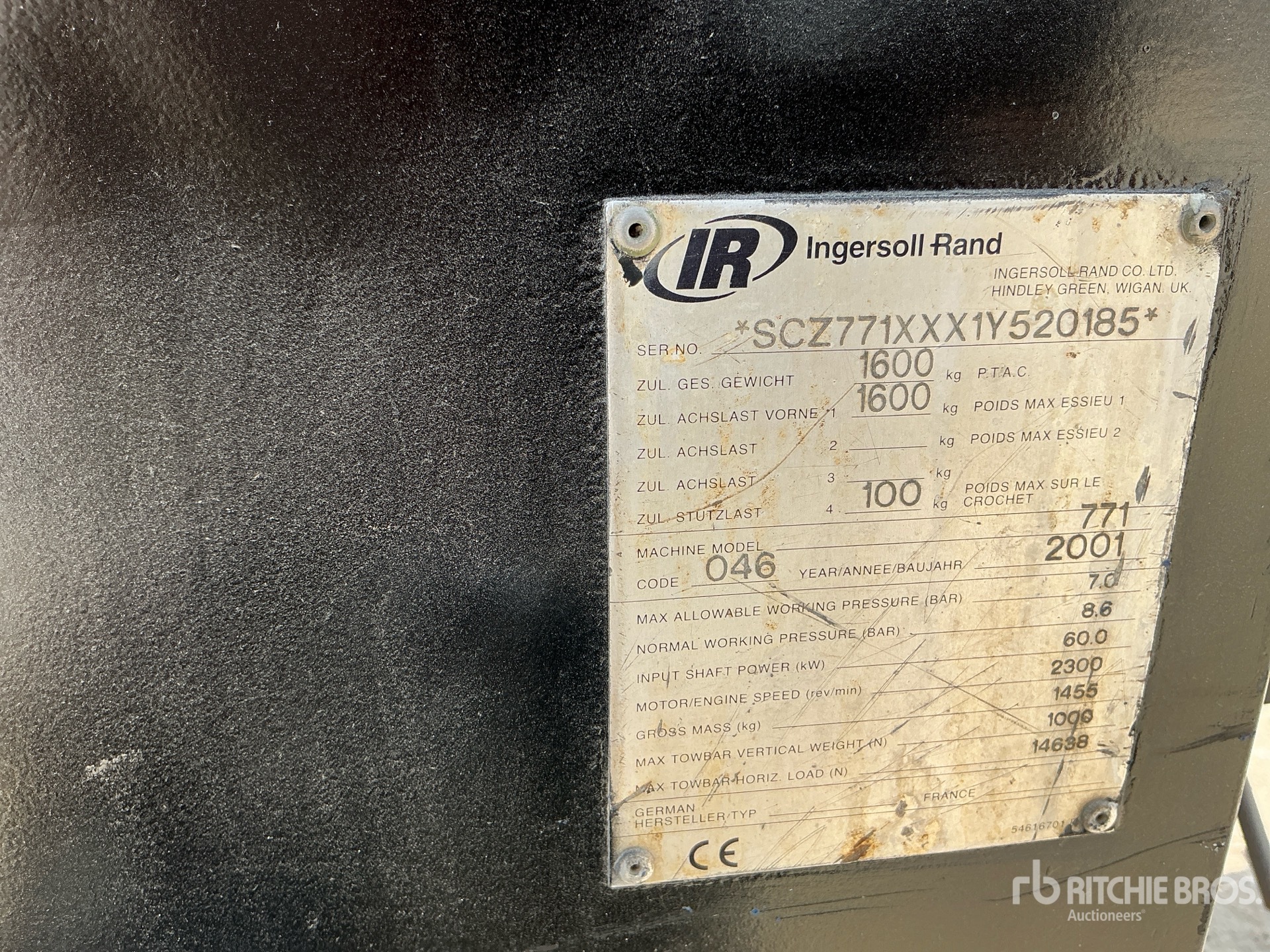 2001 Ingersoll Rand 771