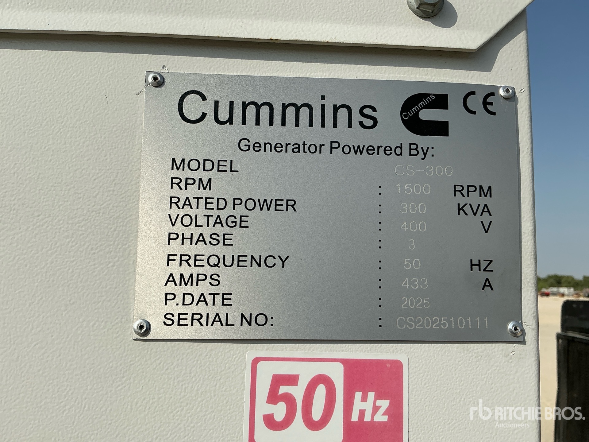2025 Cummins CS300