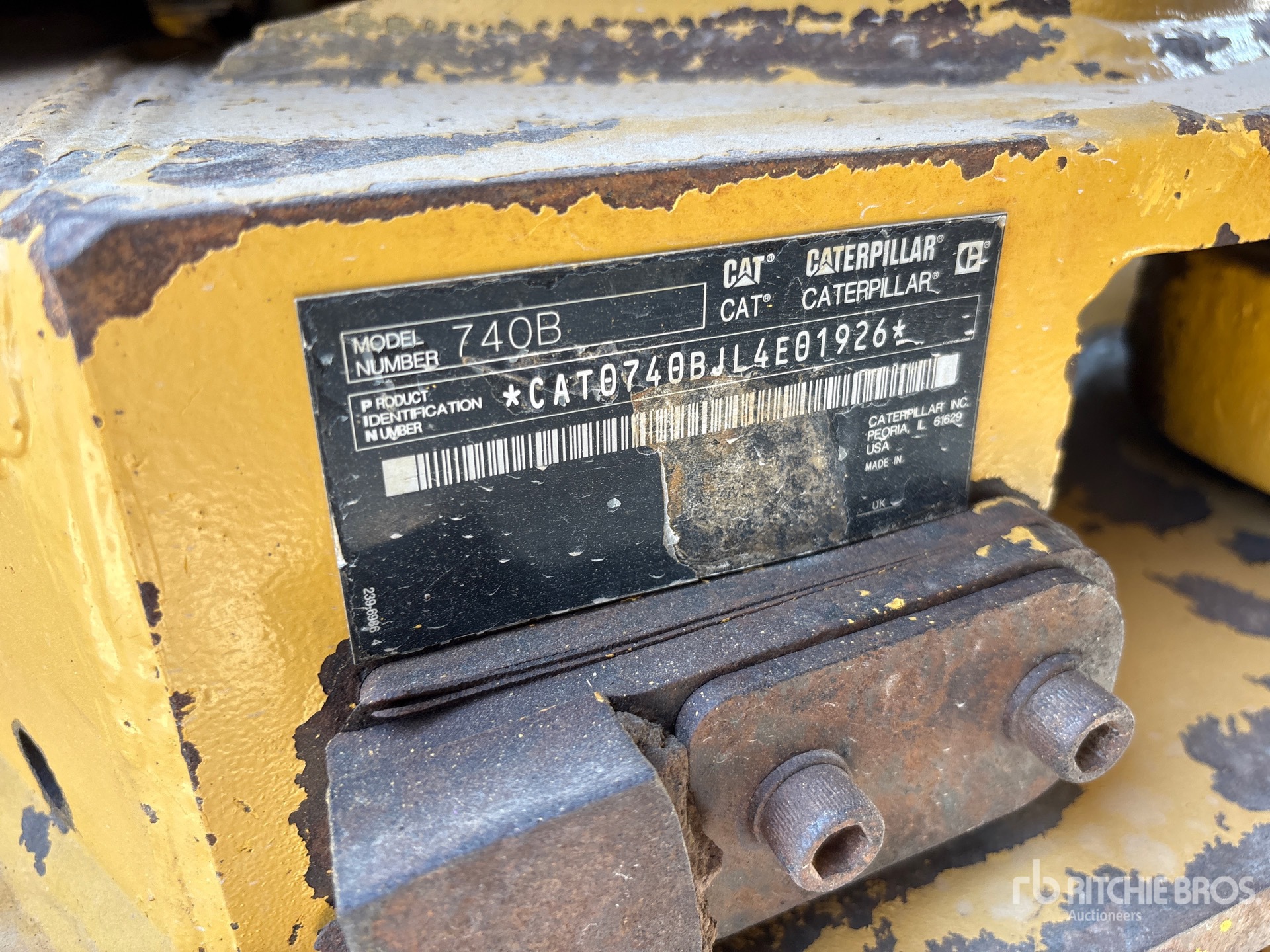 2012 Caterpillar 740B