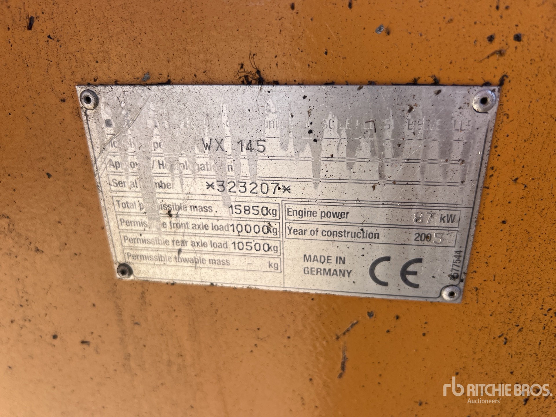 2005 Case WX145