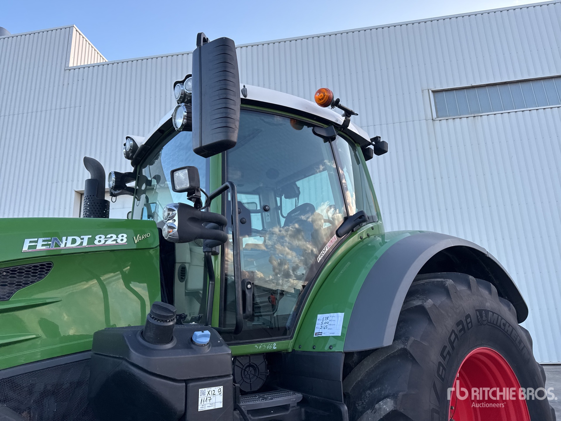 2018 Fendt 828 VARIO