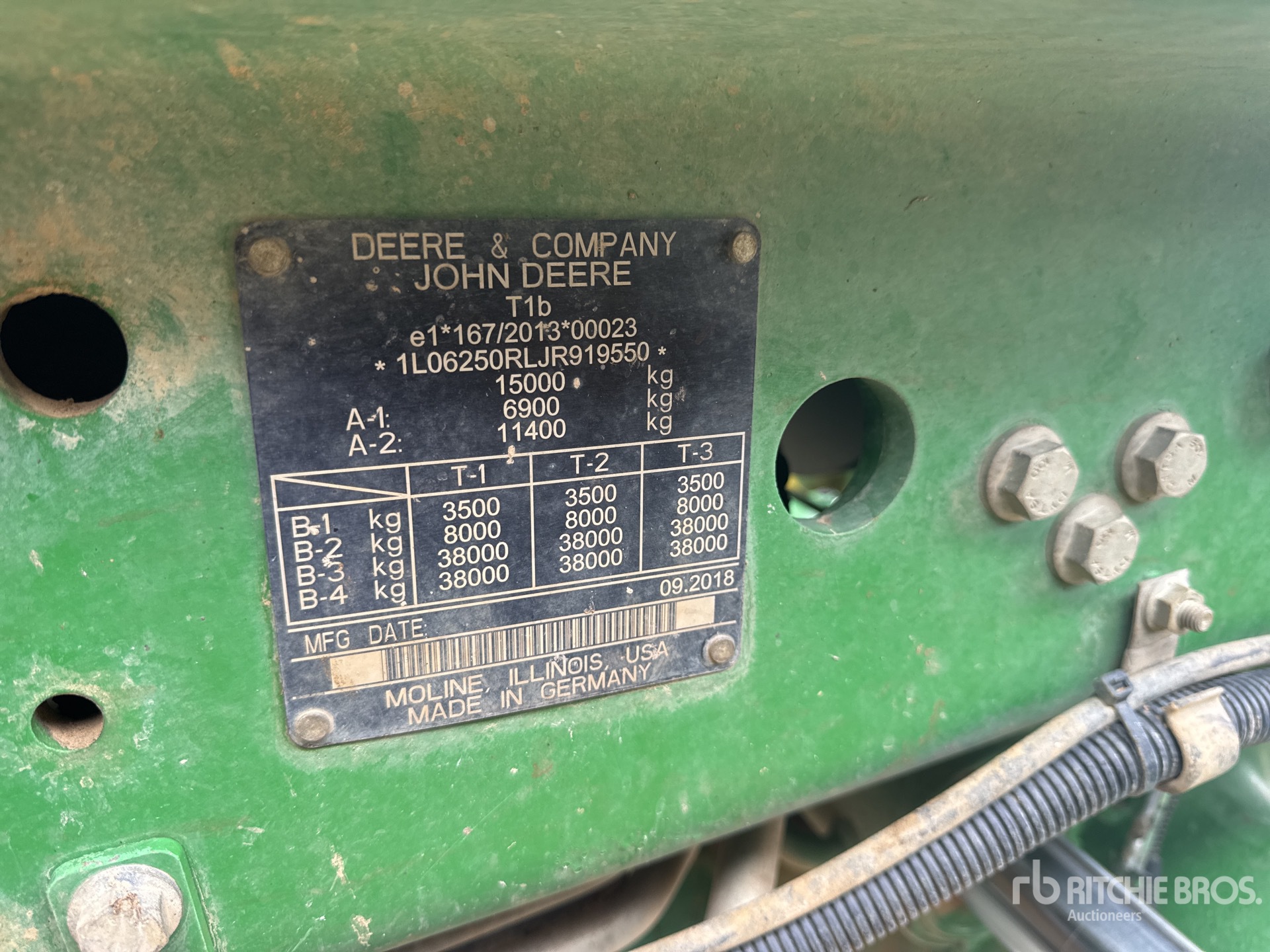 2018 John Deere 6250R
