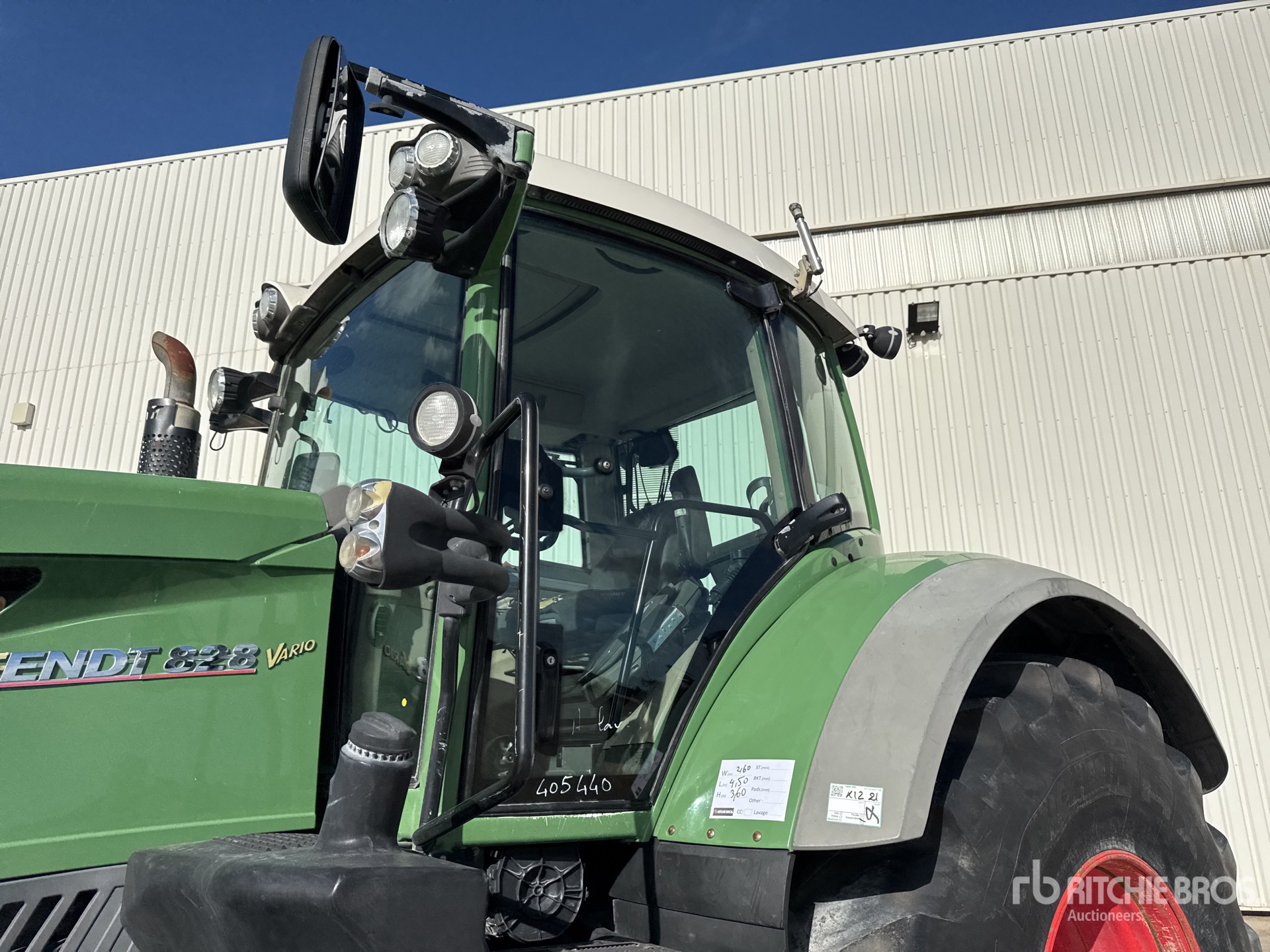 2011 Fendt 828 VARIO