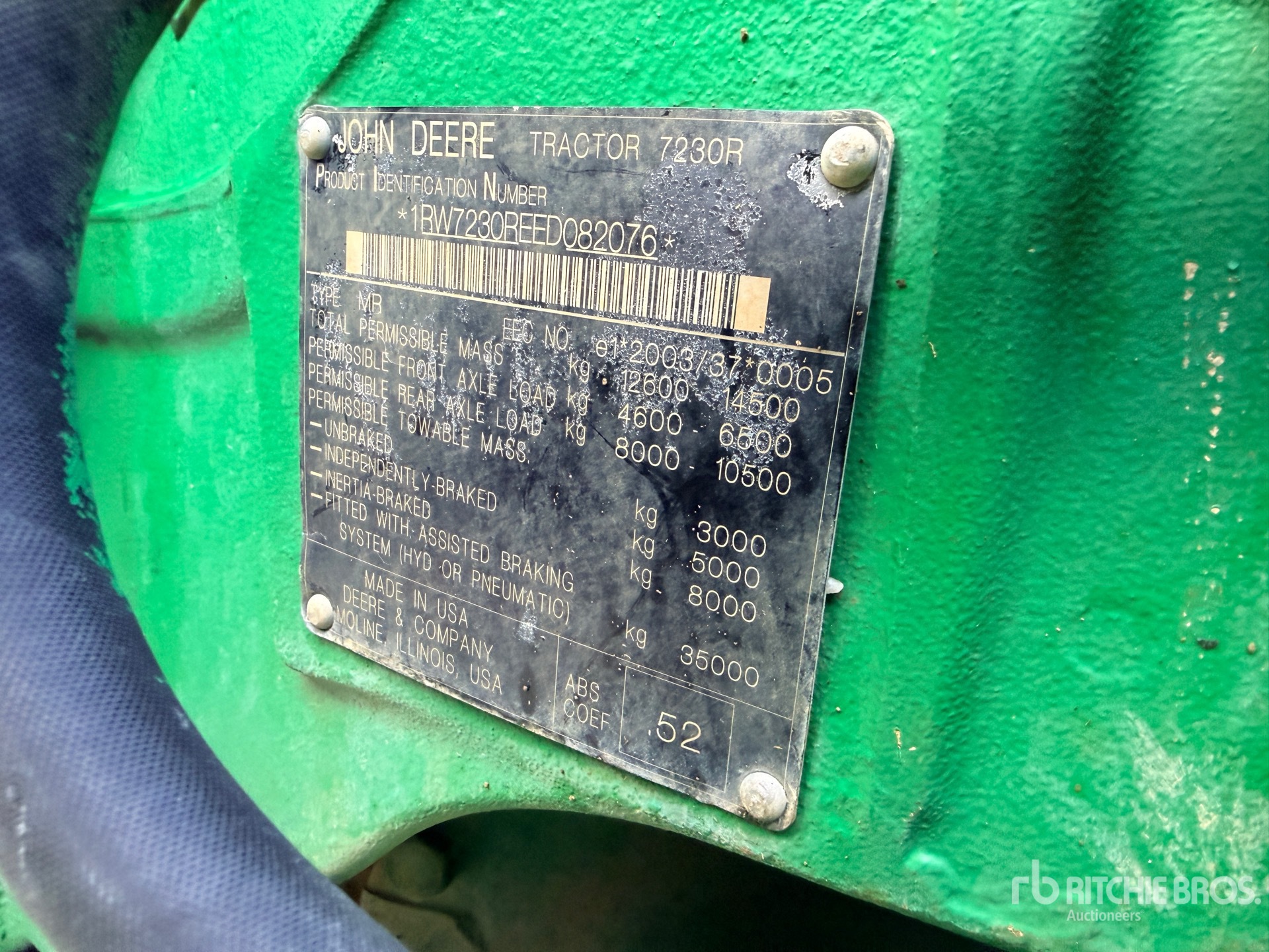 2014 John Deere 7230R