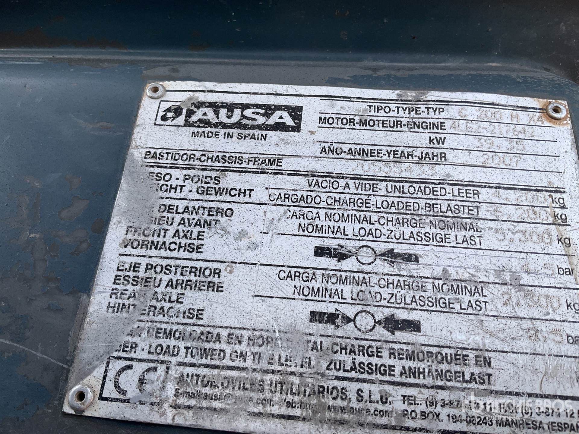 2007 Ausa C-200H X 4
