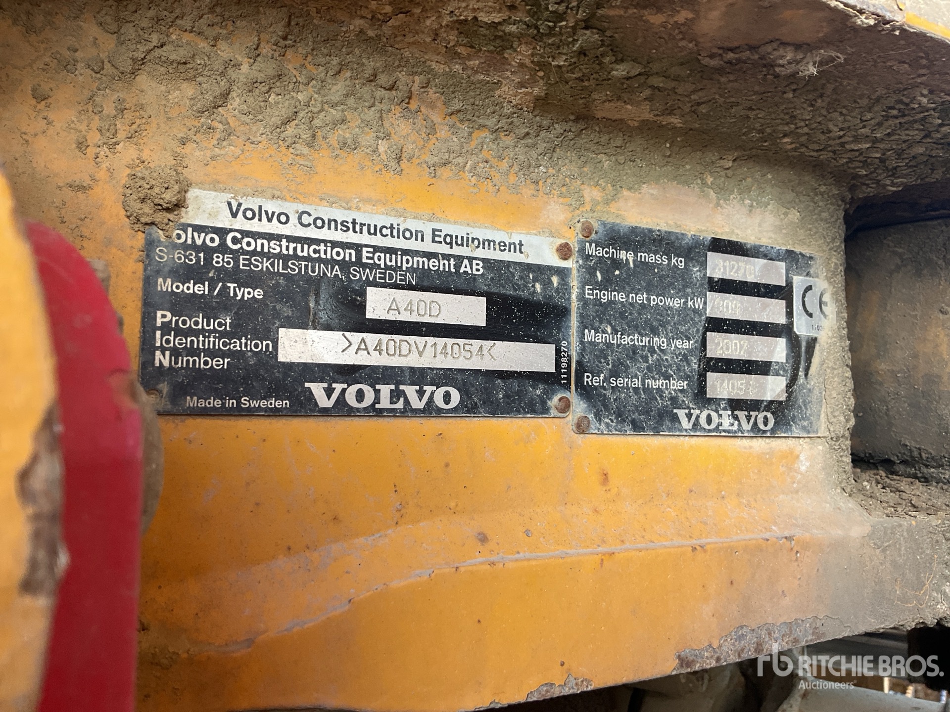 2007 Volvo A40D