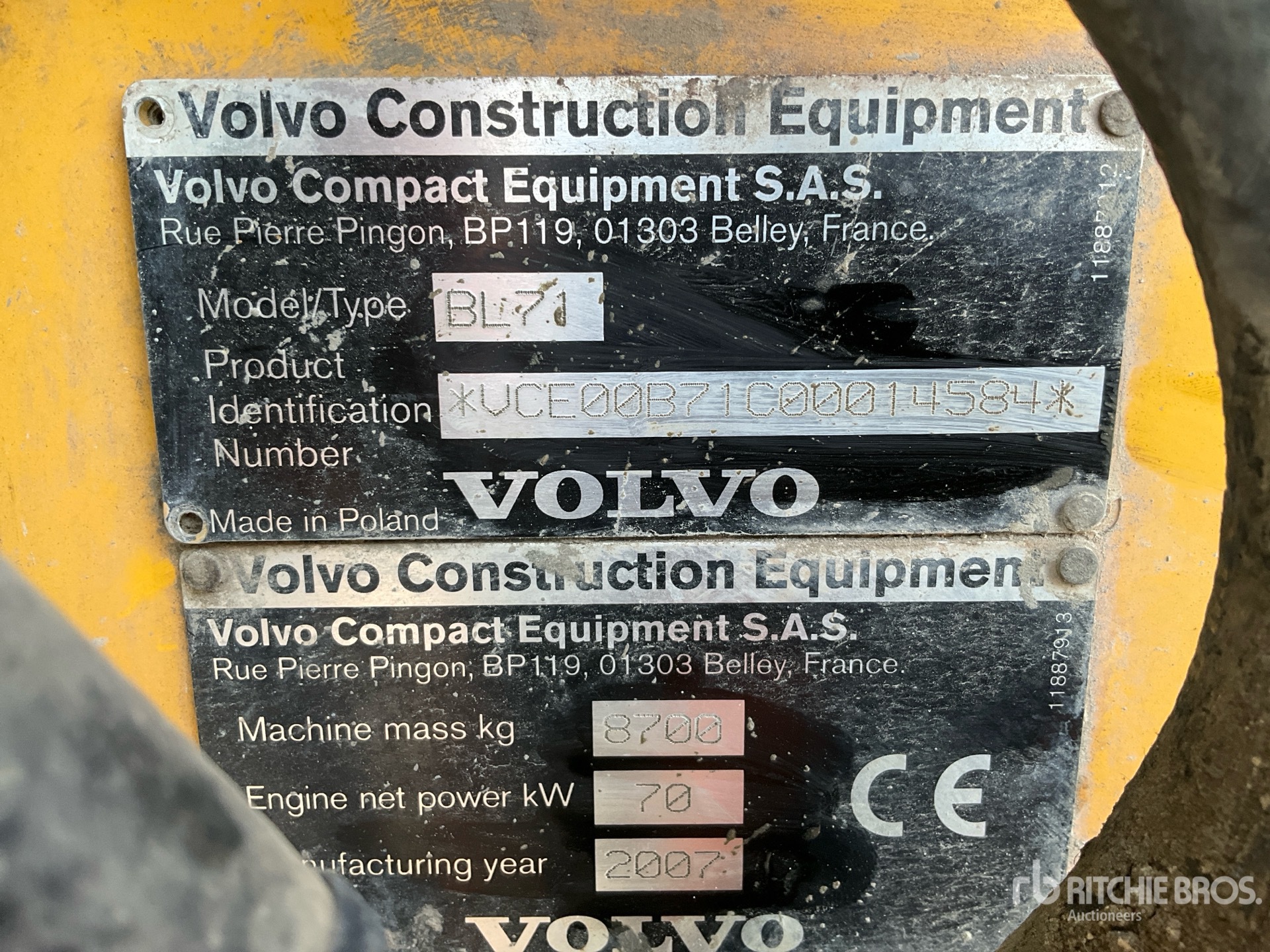 2007 Volvo BL71