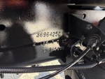 General Appearance with Frame Stamp Serial Number/VIN Photo