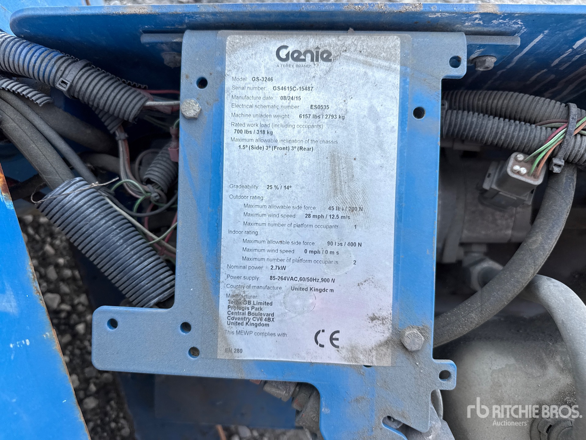 2015 Genie GS3246