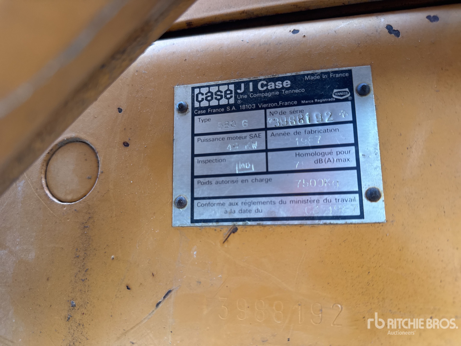 1987 Case 580G