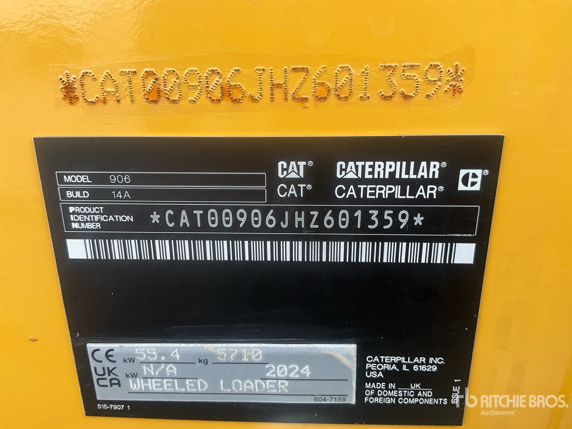 2024 Caterpillar 906