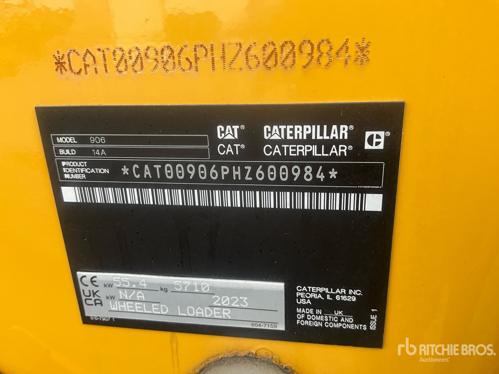 2023 Caterpillar 906