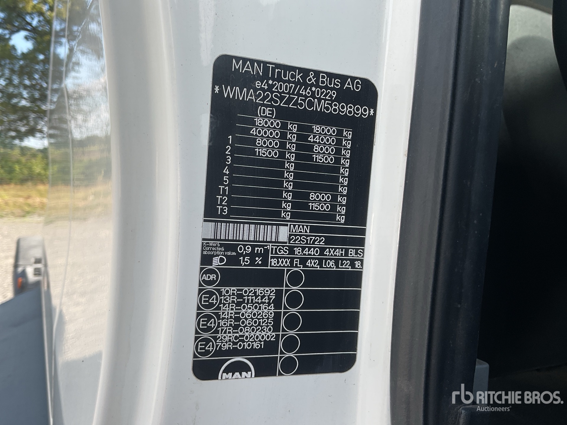 2012 Man 4x4 (Inoperable)