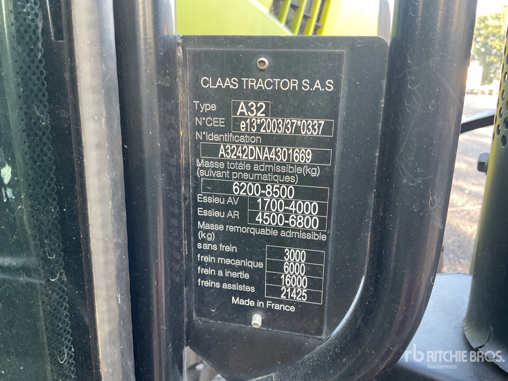 2015 Claas ARION  450