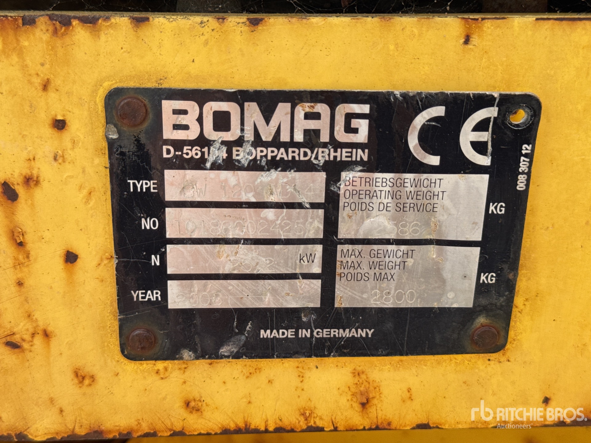 2006 Bomag BW120 AD4