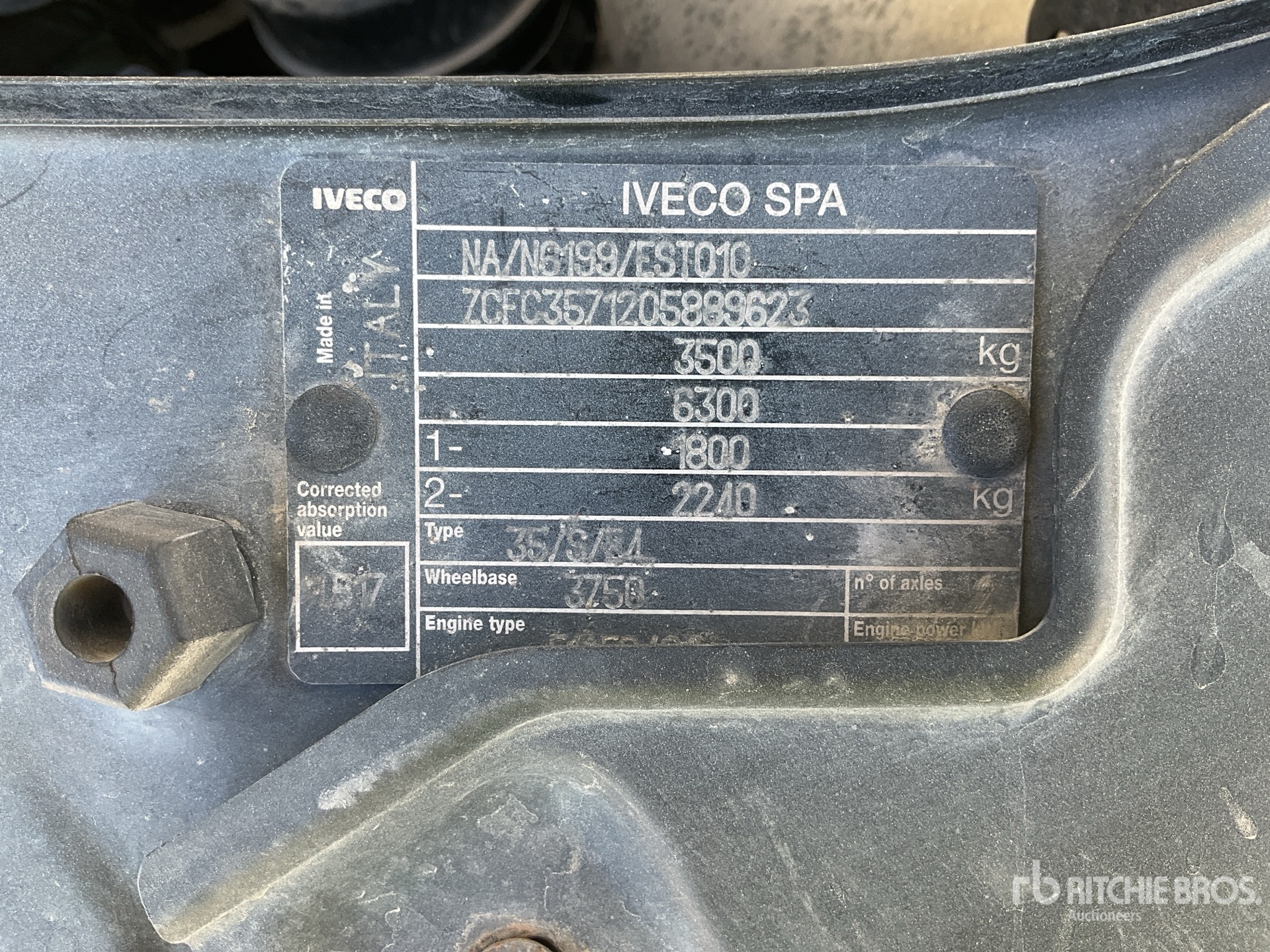 2011 Iveco MULTITEL 160ALU
