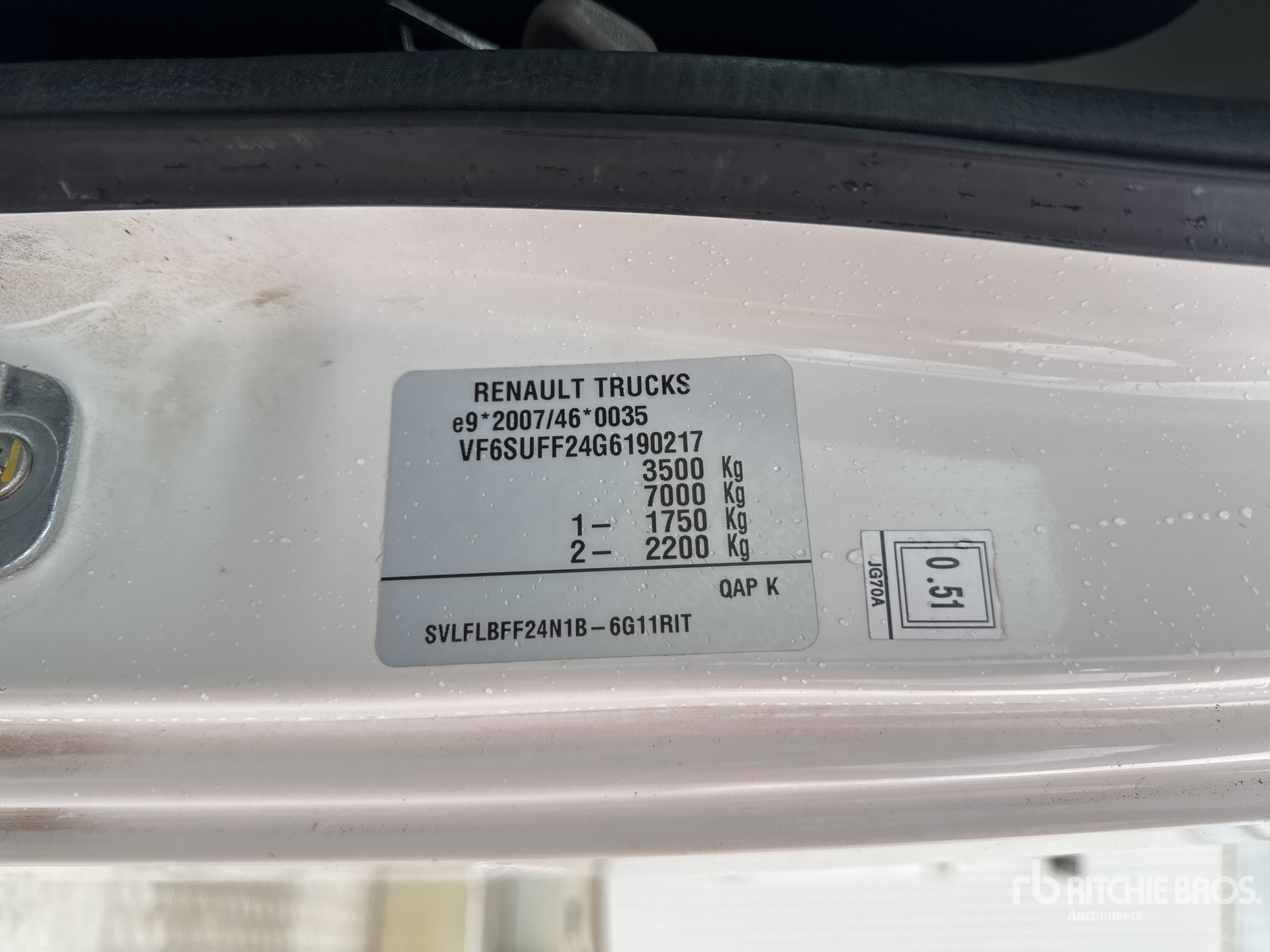 2016 Renault MAXITY 120 DXI