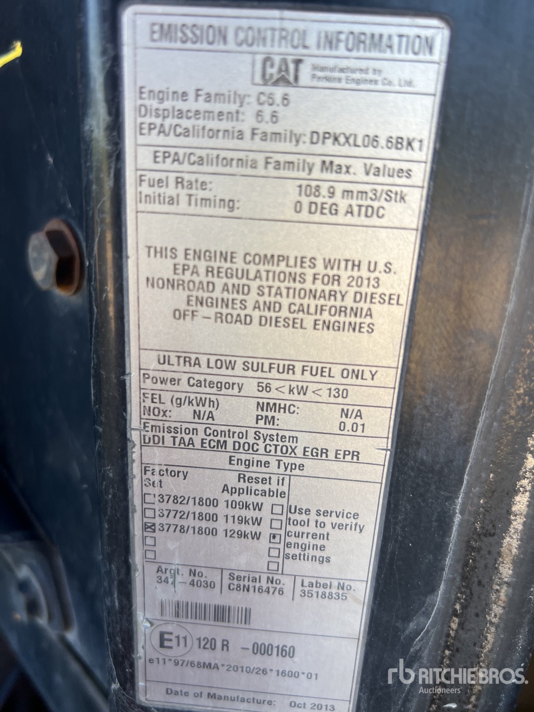 2014 Caterpillar 938 K