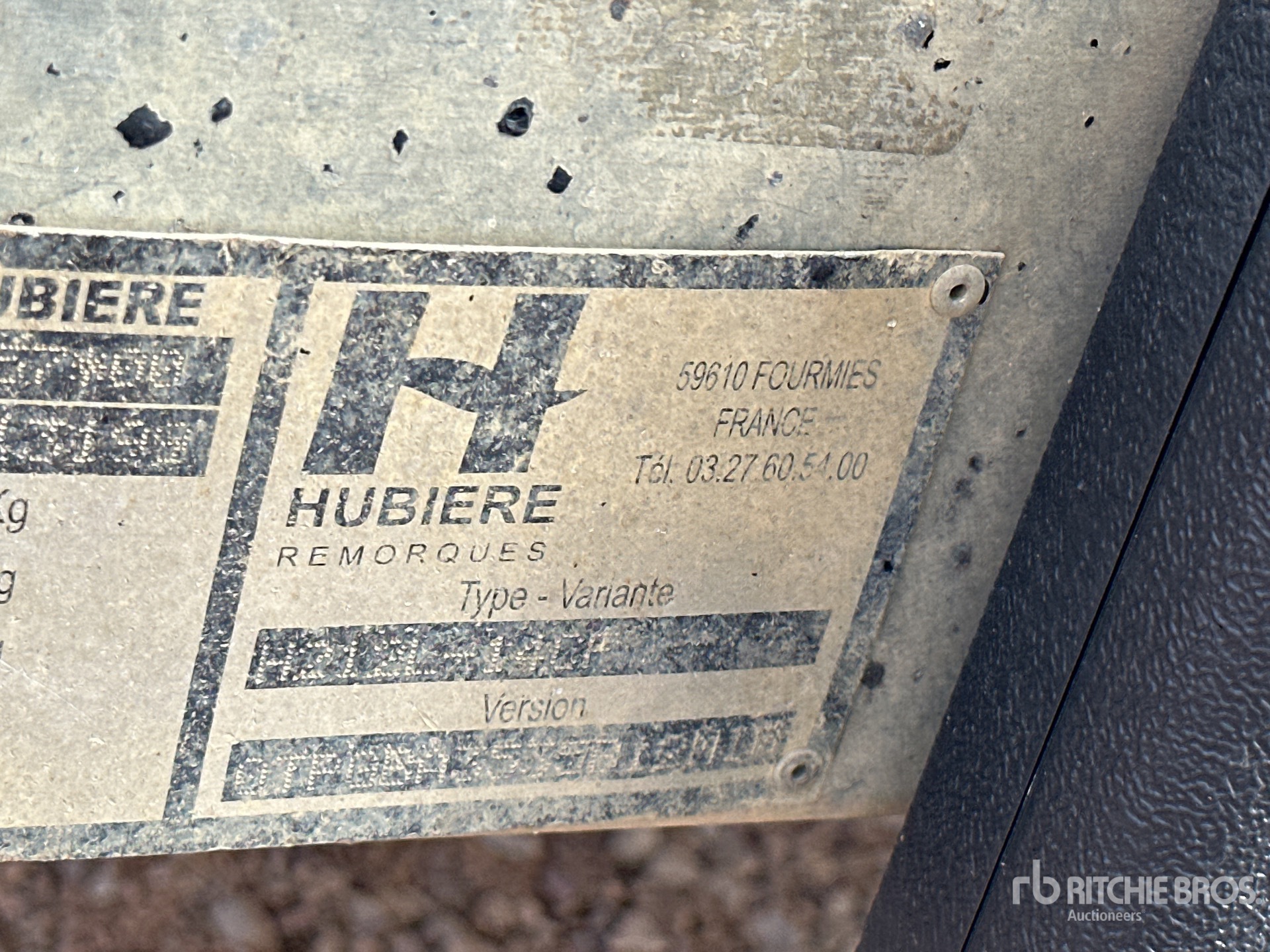 2013 Hubiere T/A Remorque