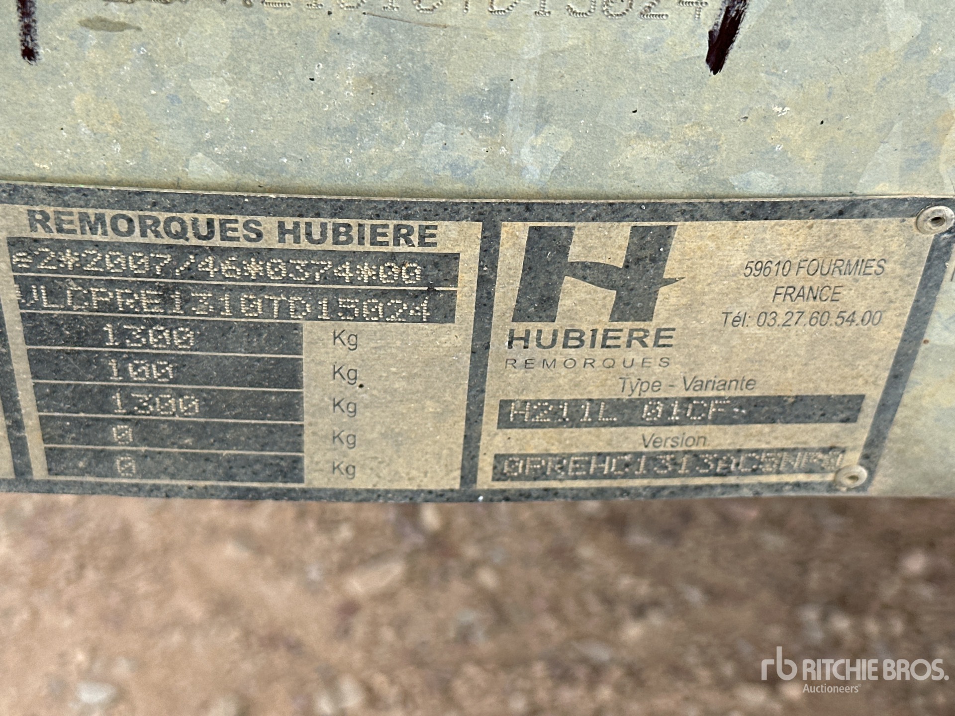 2015 Hubiere S/A Remorque