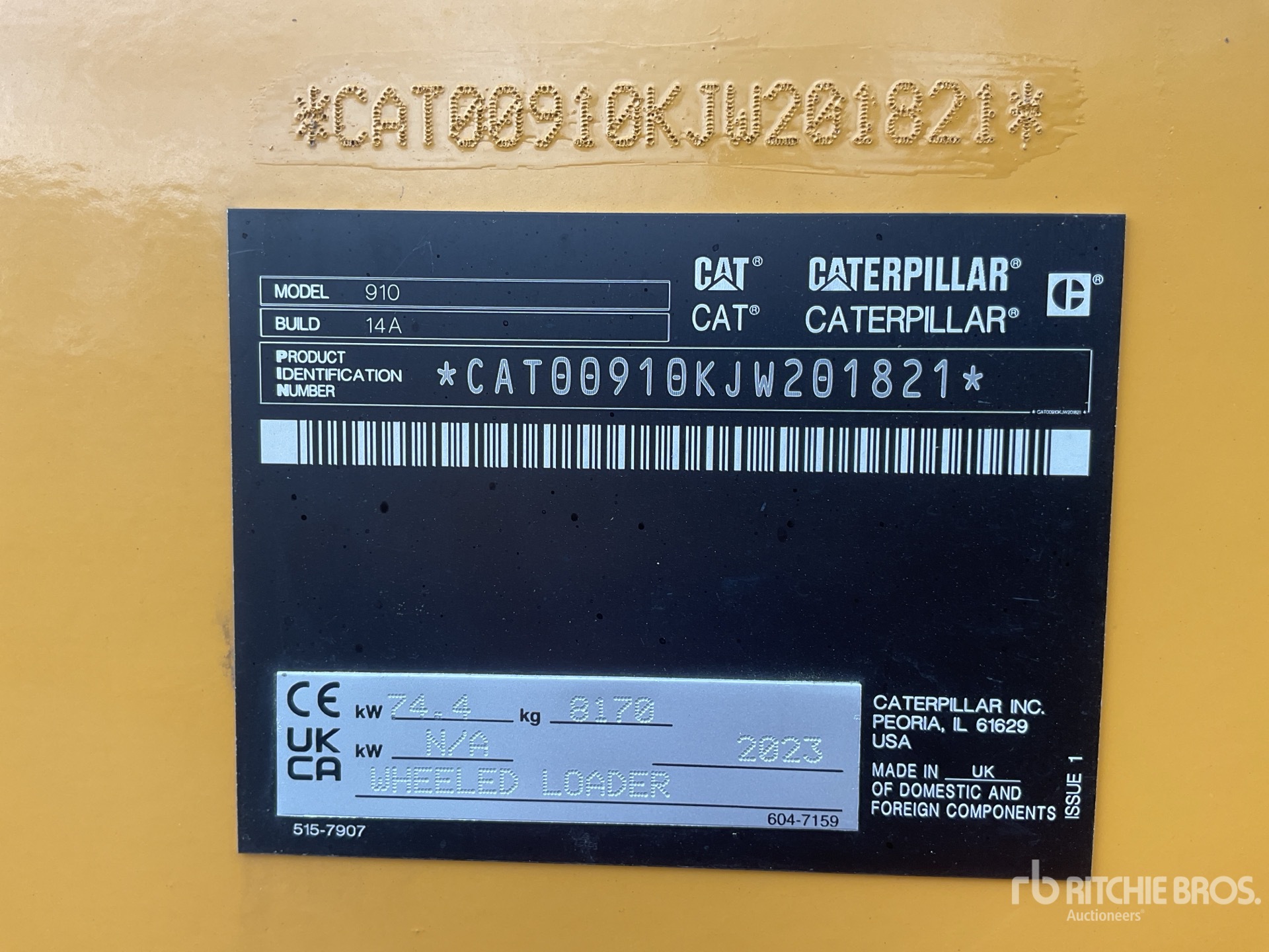 2023 Caterpillar 910