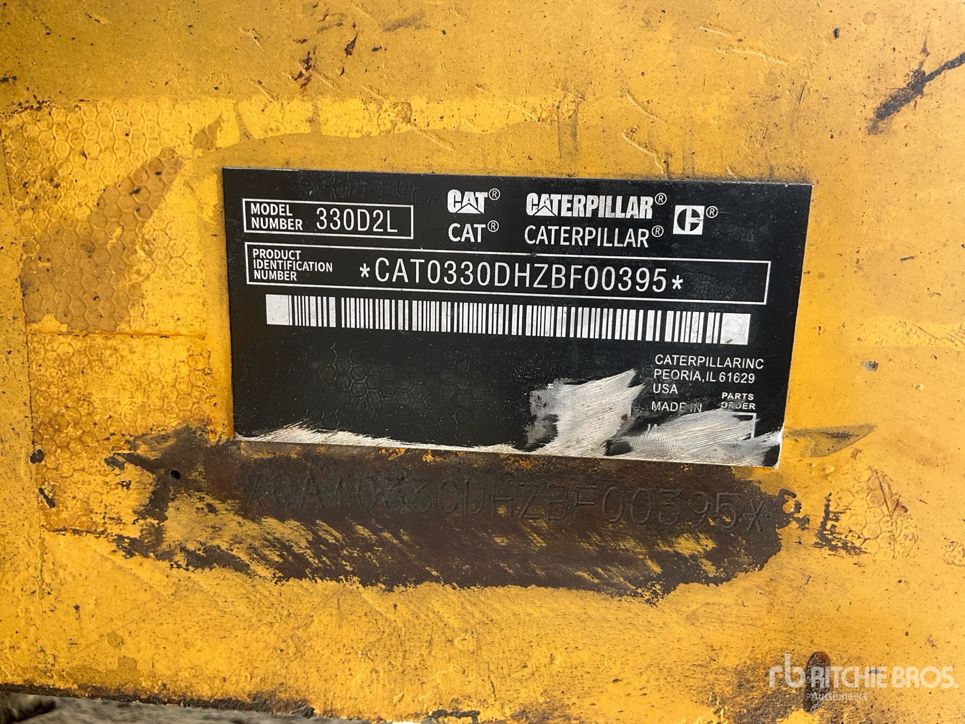 2016 Caterpillar 330D2L