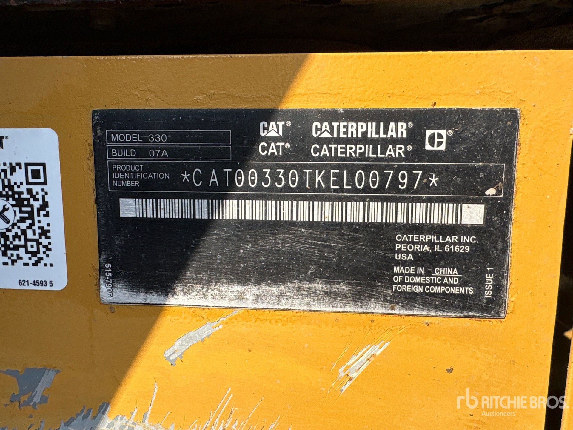 2019 Caterpillar 330