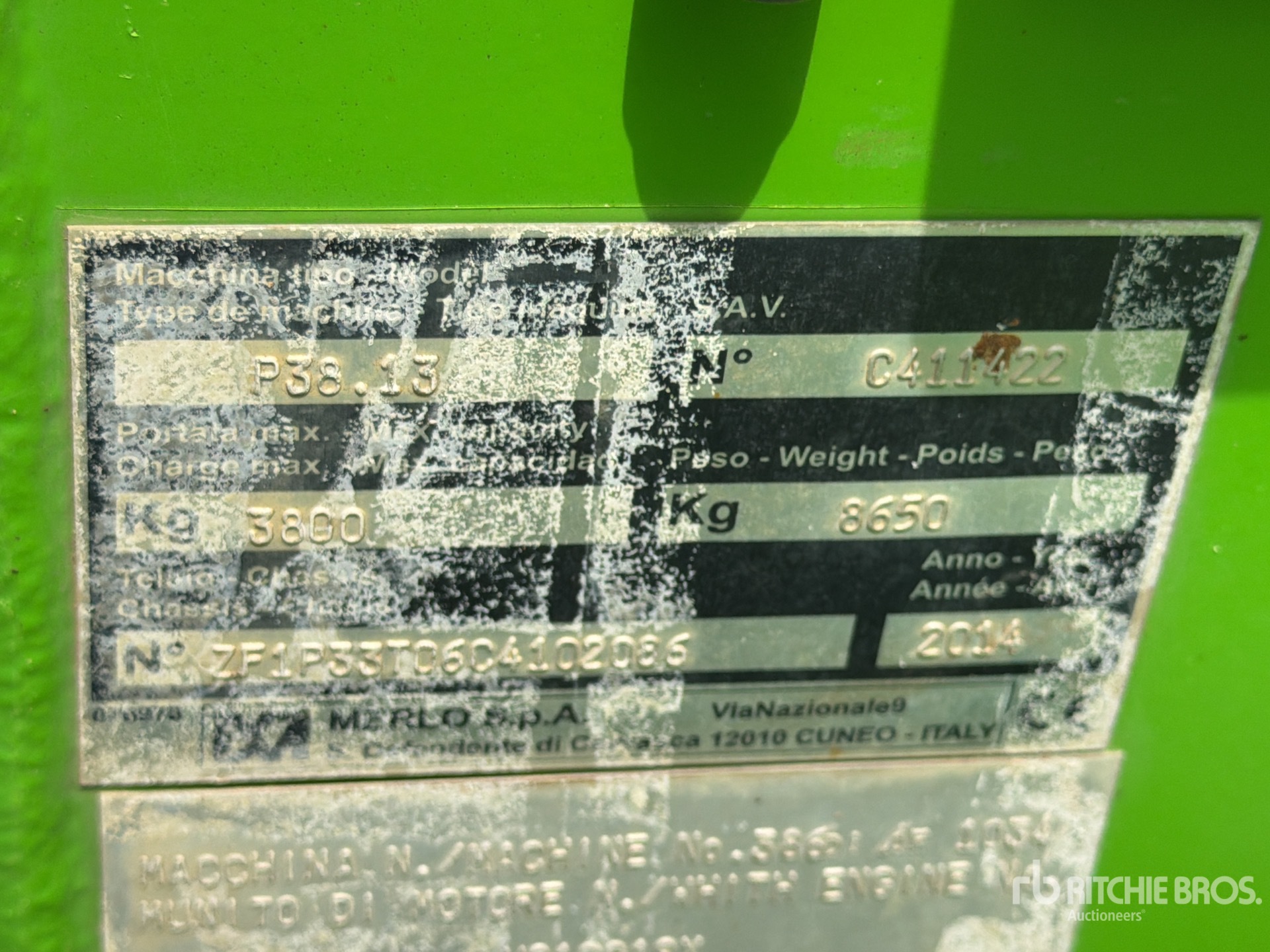 2014 Merlo P38.13
